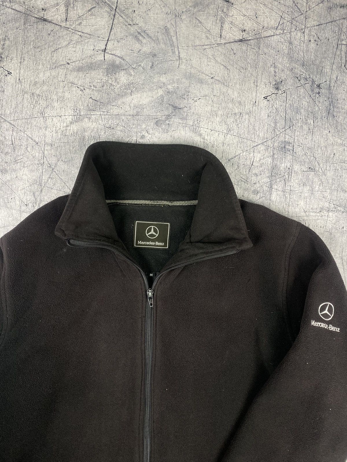 Mercedes-Benz × Vintage Vintage Mercedes Benz Service Racing Fleece Jacket Size US M / EU 48-50 / 2 - 6 Thumbnail