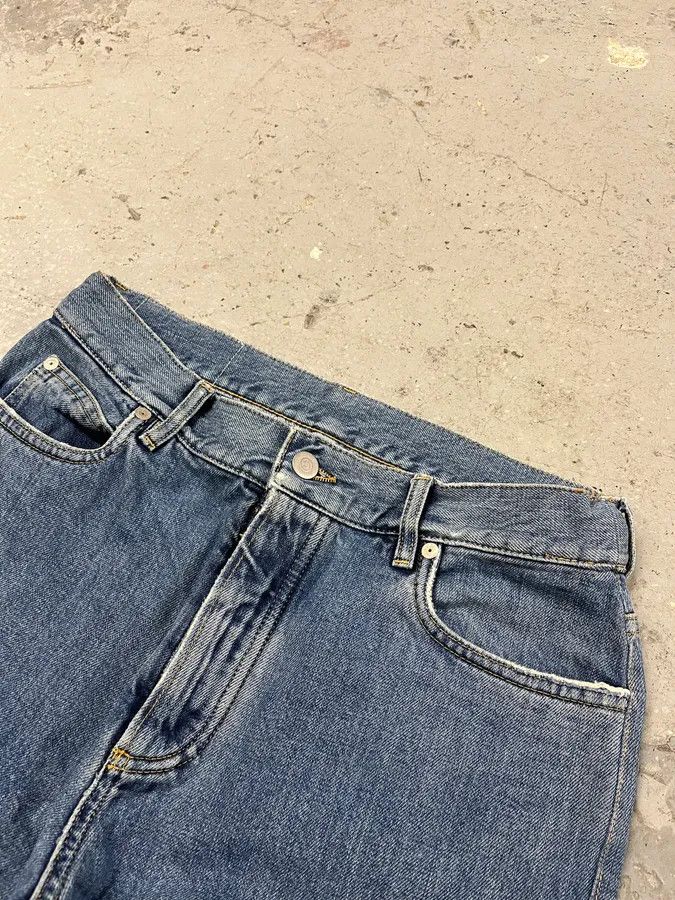 Maison Margiela × Vintage SS2019 Maison Margiela Blue Regular Denim Jeans Size US 30 / EU 46 - 4 Thumbnail
