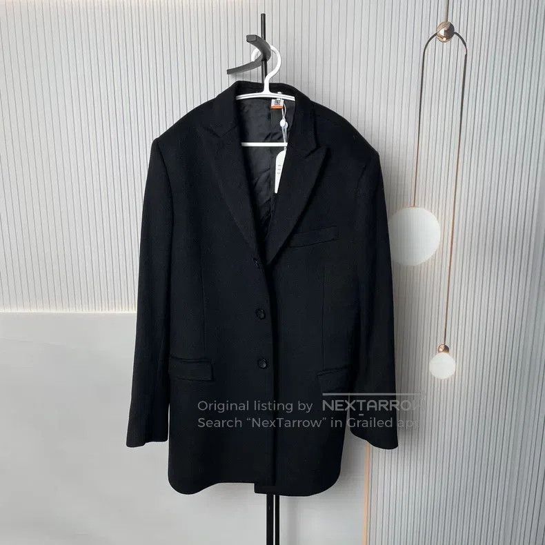Givenchy Givenchy Size50 Cashmere Tweed Jacket (Black, Size 50) Size US M / EU 48-50 / 2 - 1 Thumbnail