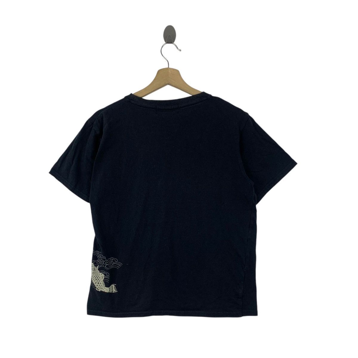 Vintage Vintage JAPAN TRADITIONAL YOLORS Koi Sukajan Tee Shirt Top Size M / US 6-8 / IT 42-44 - 4 Thumbnail