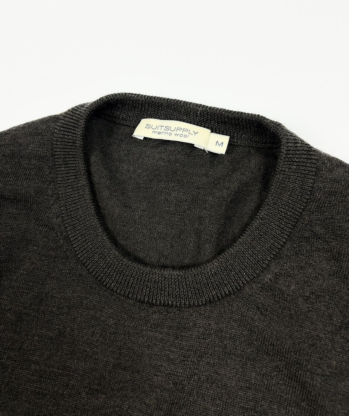 Suitsupply Suitsupply Light Sweater Merino Wool Brown Size M Size US M / EU 48-50 / 2 - 6 Thumbnail