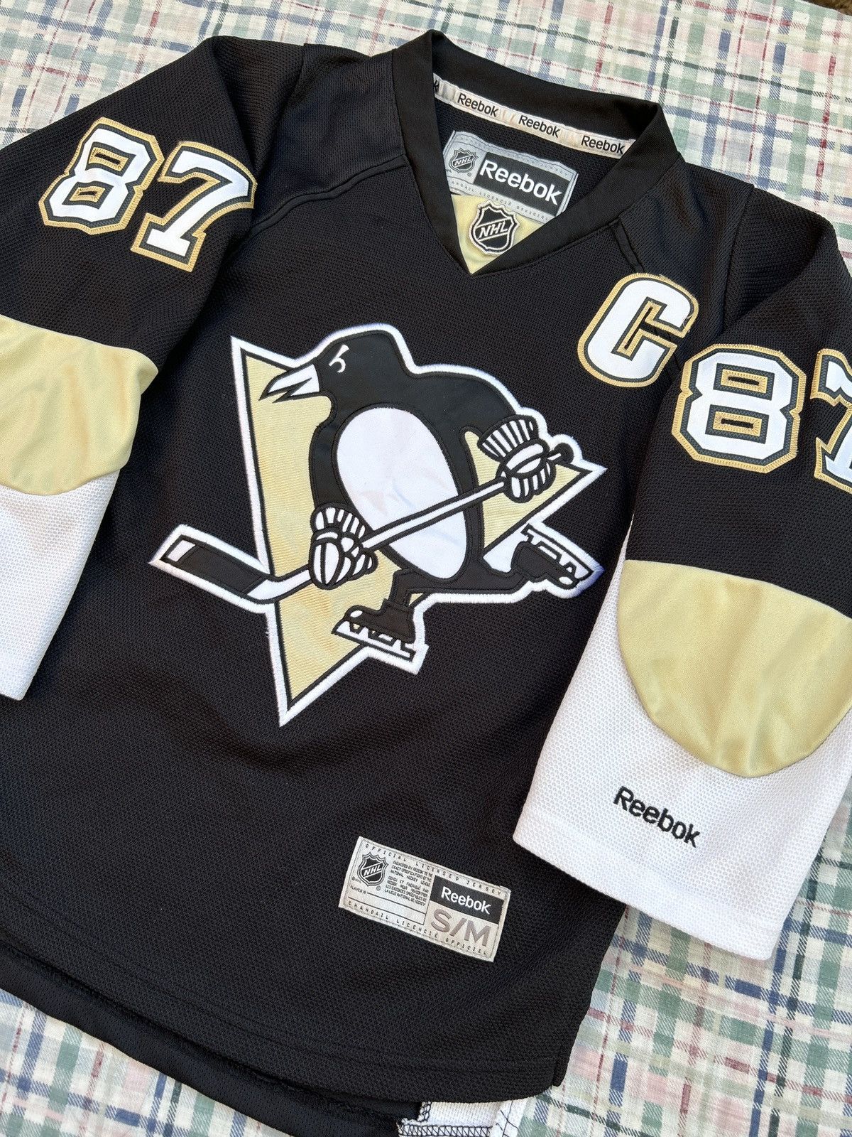 NHL × Reebok Reebok Pittsburgh Penguins Sidney Crosby NHL Jersey Size US XS / EU 42 / 0 - 2 Thumbnail
