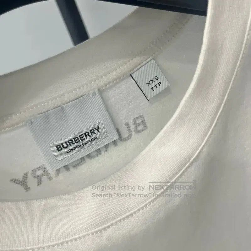 Burberry Burberry White Cotton Summer T-Shirt for Women. Size XXS / US 00 / IT 34 - 3 Thumbnail