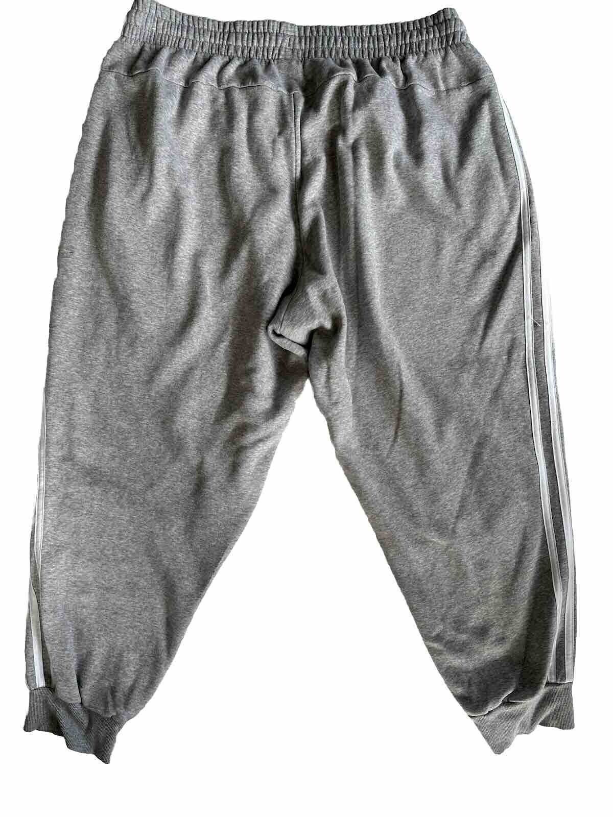 Adidas Adidas mens gray sweatpants elastic waist with drawstring s Size US 42 / EU 58 - 6 Thumbnail