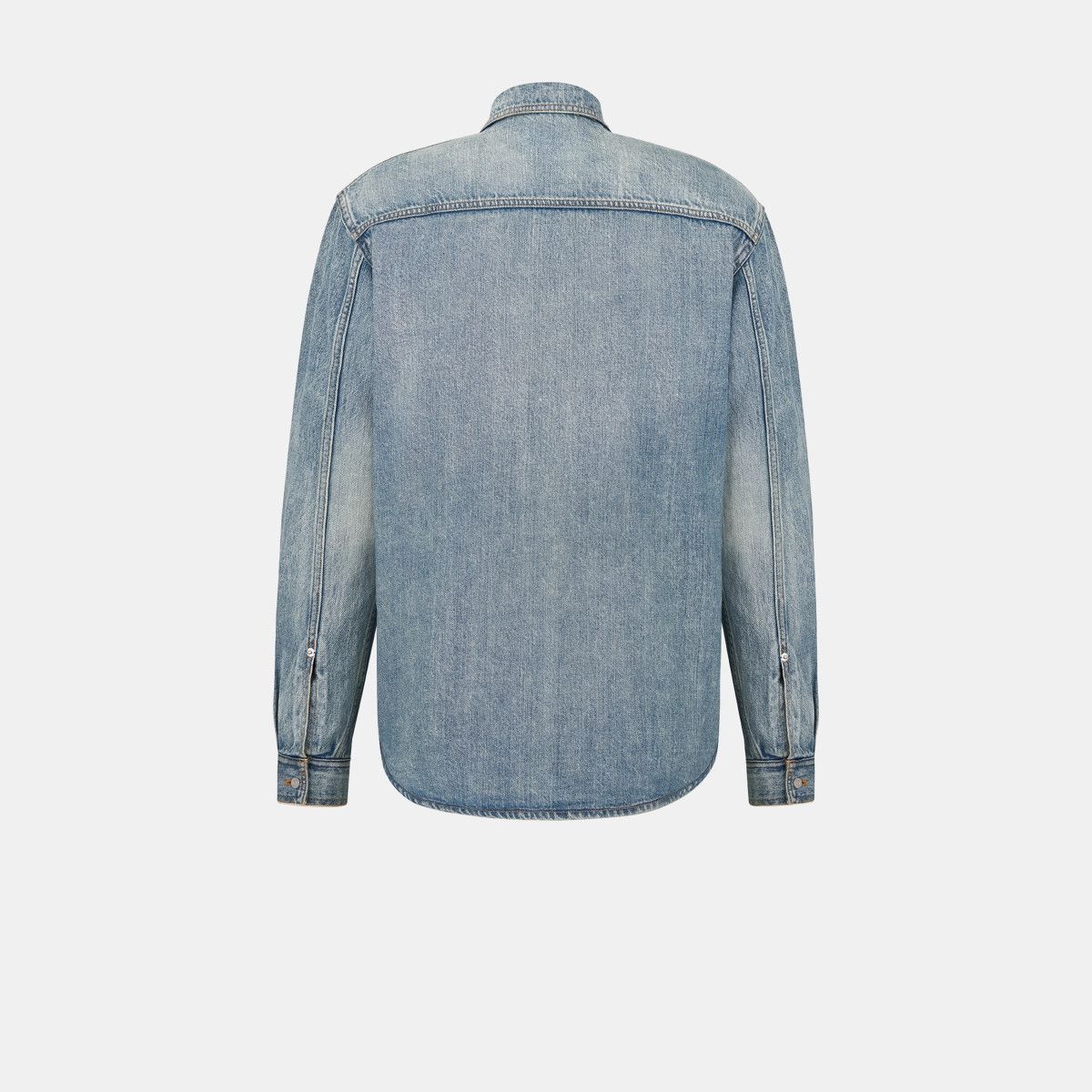 Dior o1bcso1str0326 Overshirt with Checkered Interior in Blue Size US XL / EU 56 / 4 - 2 Thumbnail