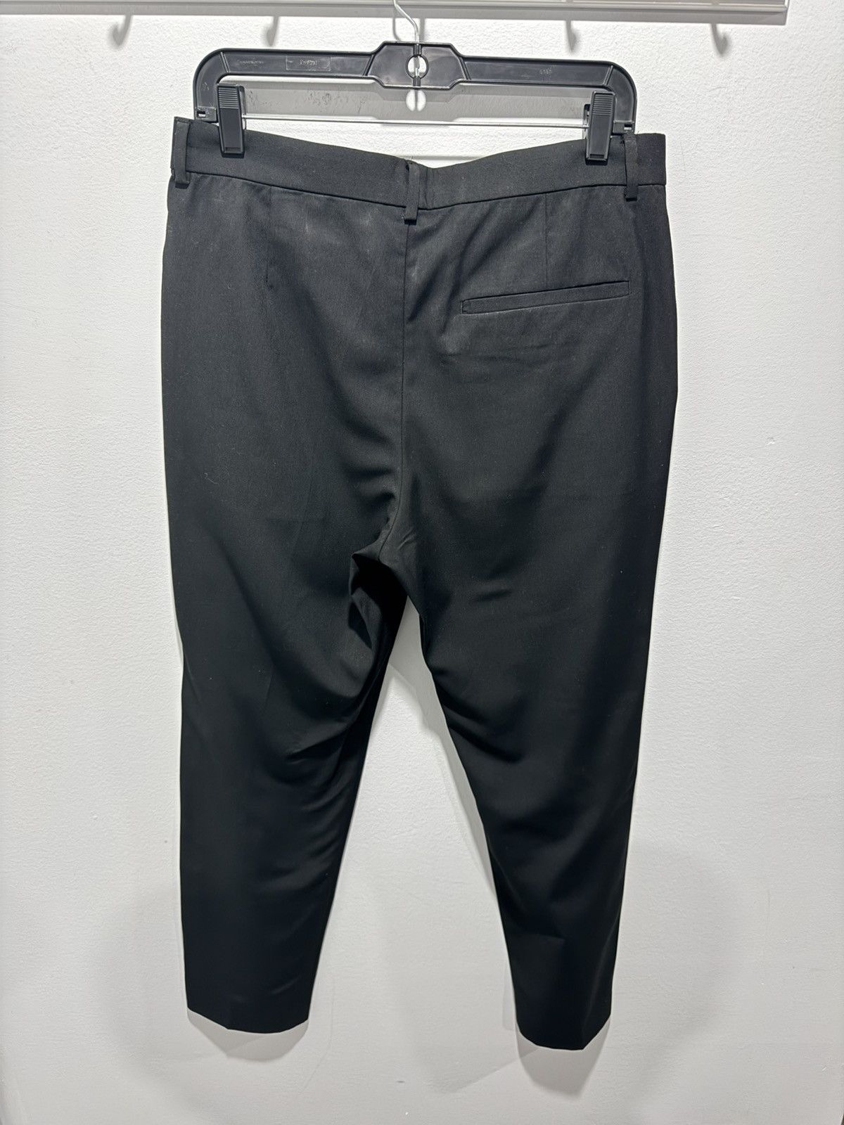 H&M H&M Men's Slim Fit Black Dress Pants Size: 33R Size US 33 - 2 Thumbnail