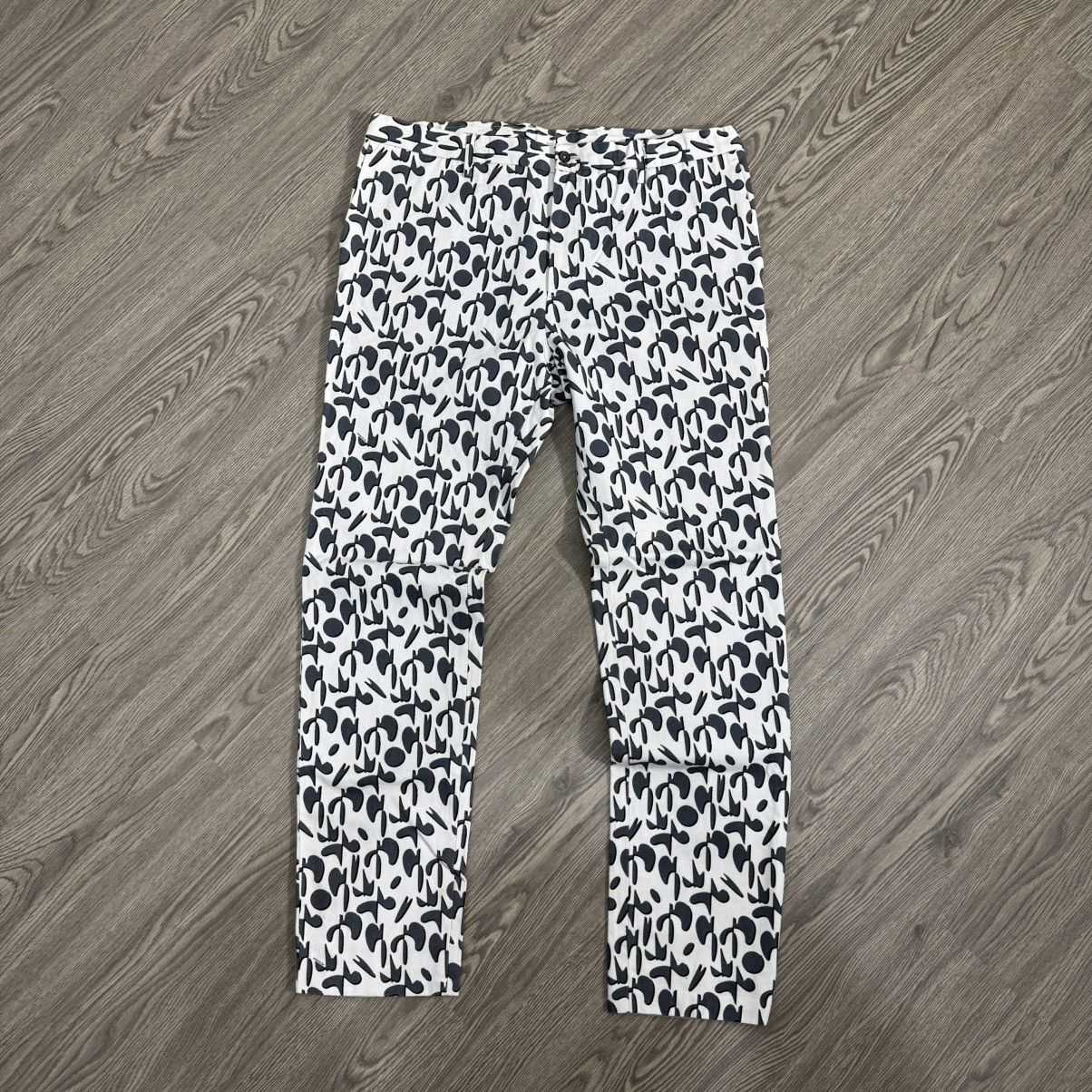 Jil Sander Jil Sander Print Trousers Pants Size US 36 / EU 52 - 1 Thumbnail