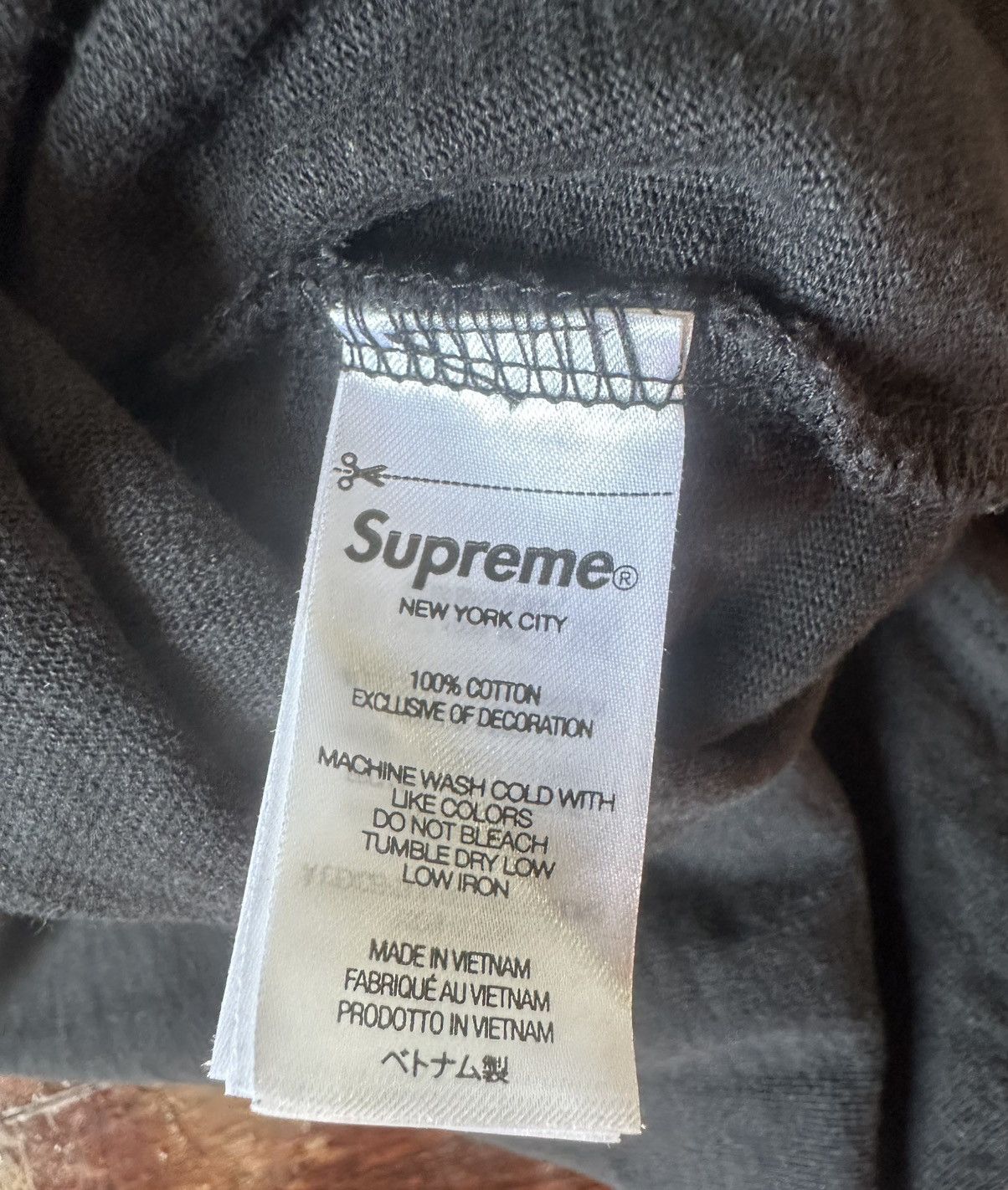 Supreme SUPREME S/S POCKET TEE FW24 BLACK LARGE Size US L / EU 52-54 / 3 - 9 Thumbnail