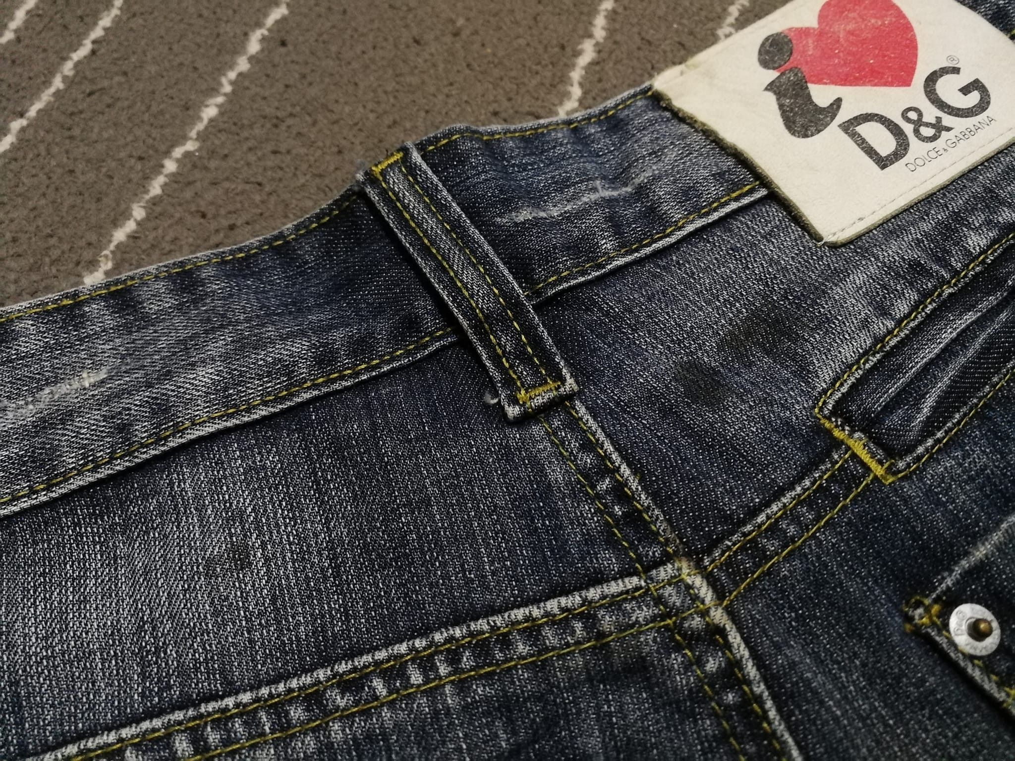 Designer × Dolce & Gabbana I love DOLCE & GABBANA woman denim w33 2063 Size 32" / US 10 / IT 46 - 7 Thumbnail