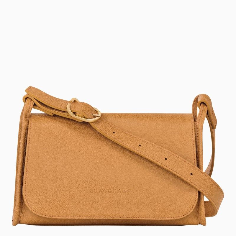Longchamp Shoulder Bag M Le Foulonné Walnut Coloured, Women's