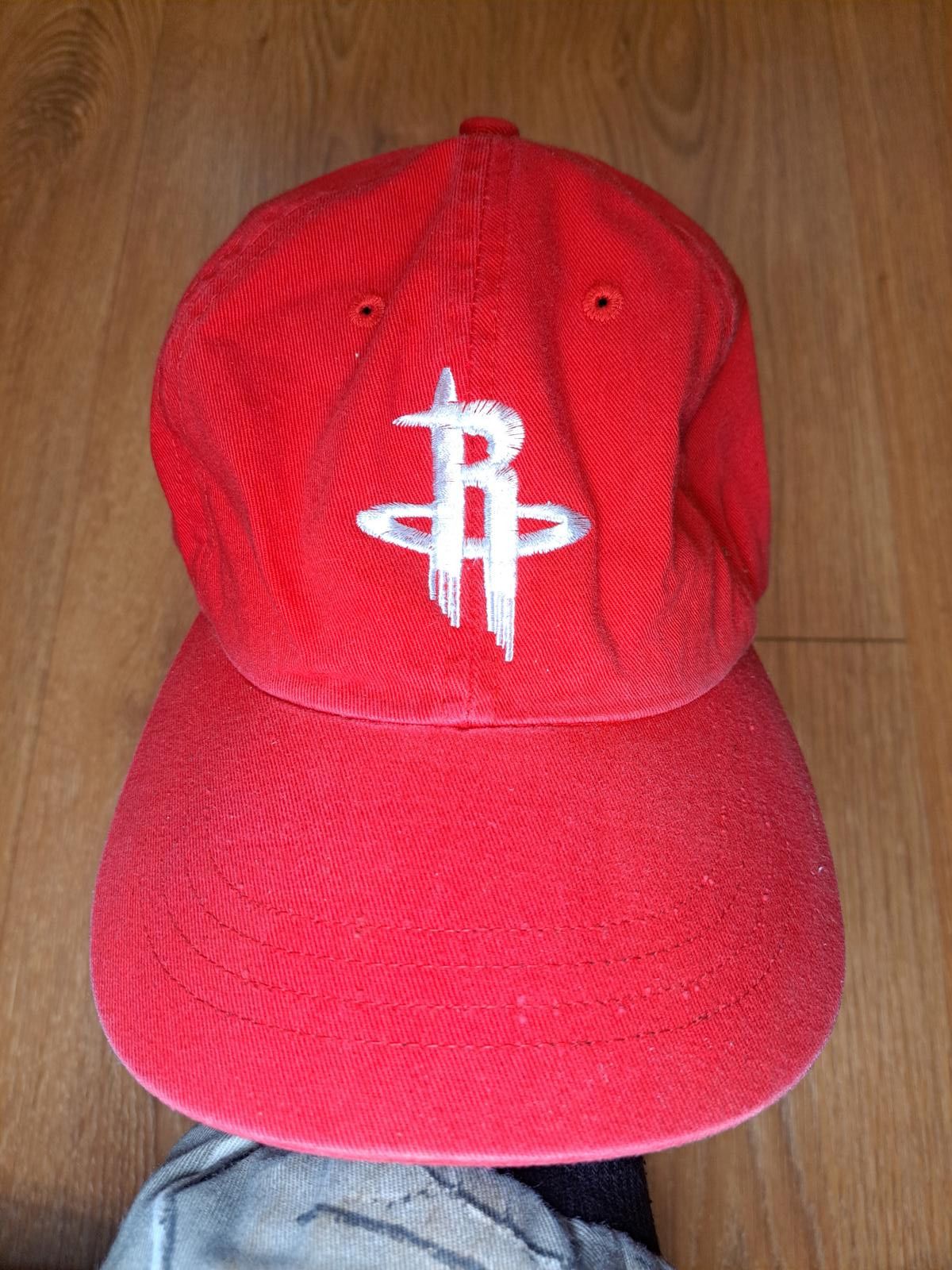 NBA NBA Houston Rockets Red Cotton Adjustable Baseball Cap Hat Size ONE SIZE - 1 Thumbnail