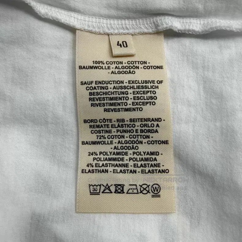 Hermes Hermes White Crew Neck Short Sleeve Size S / US 4 / IT 40 - 6 Thumbnail