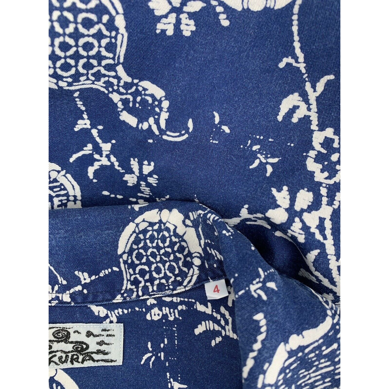 Okura OKURA Japan Indigo Dyed Button Front Blue XL Size US XL / EU 56 / 4 - 5 Thumbnail