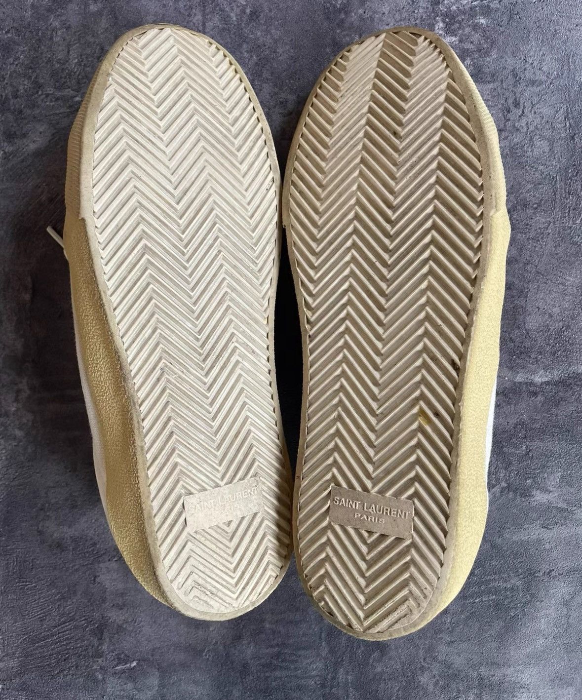 Saint Laurent Paris Saint Laurent Paris Distressed Sneakers Size US 8 / EU 41 - 4 Thumbnail