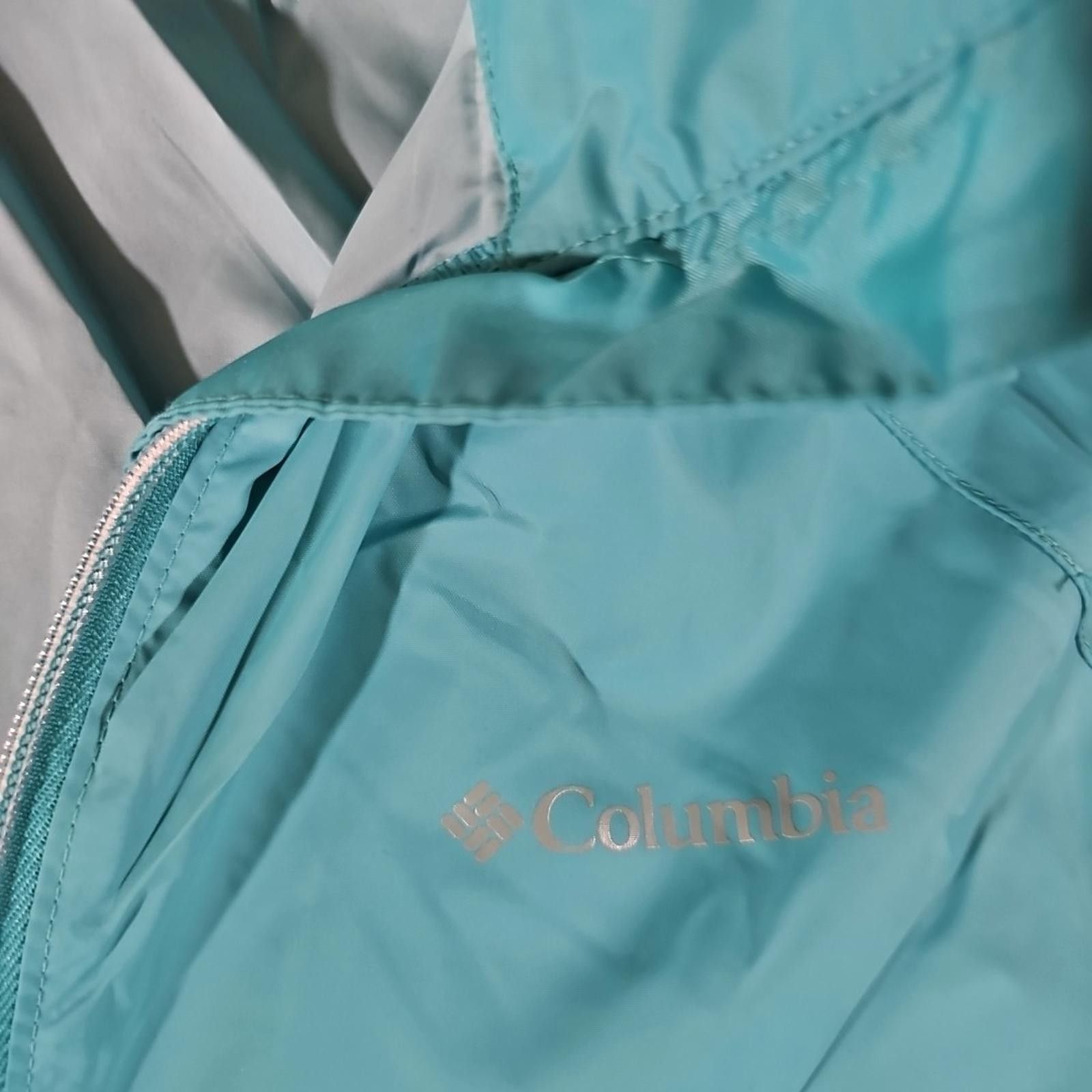 Columbia Columbia XL Fullzip Hooded Rain Jacket Size XL / US 12-14 / IT 48-50 - 2 Thumbnail