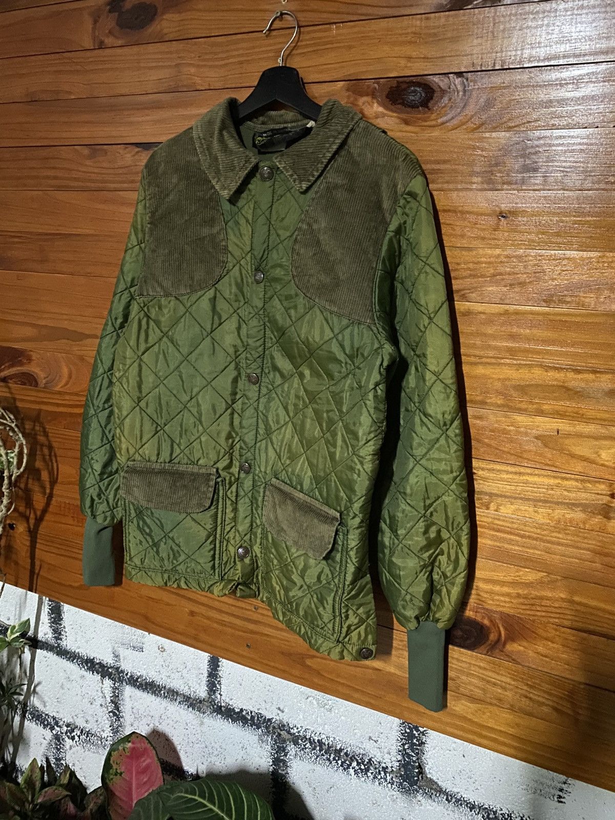 Vintage Vintage Hunting World Quilted Field Jacket Made in Britain Size US S / EU 44-46 / 1 - 6 Thumbnail