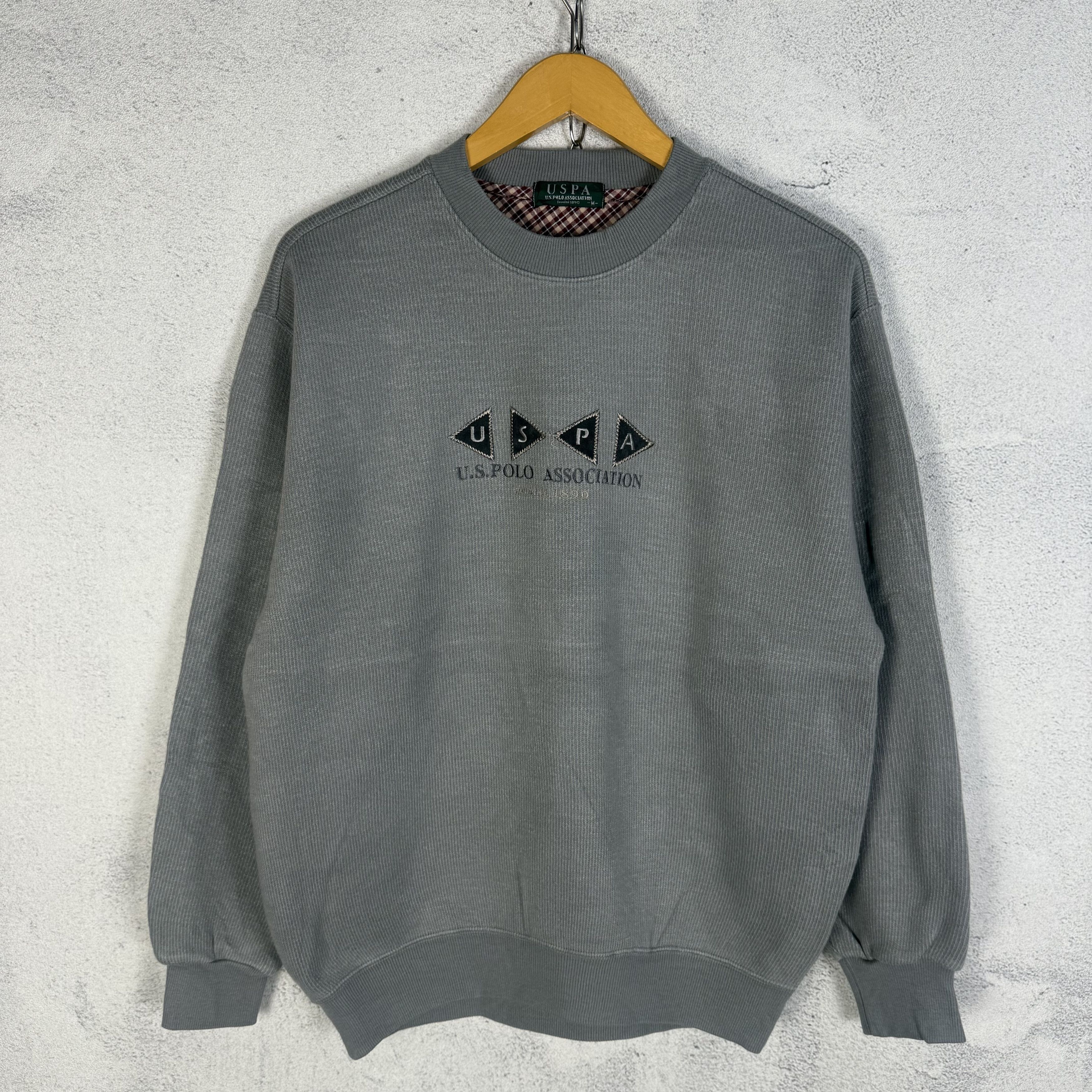 Vintage Vintage US Polo Association Sweatshirt Crewneck Size US M / EU 48-50 / 2 - 1 Thumbnail