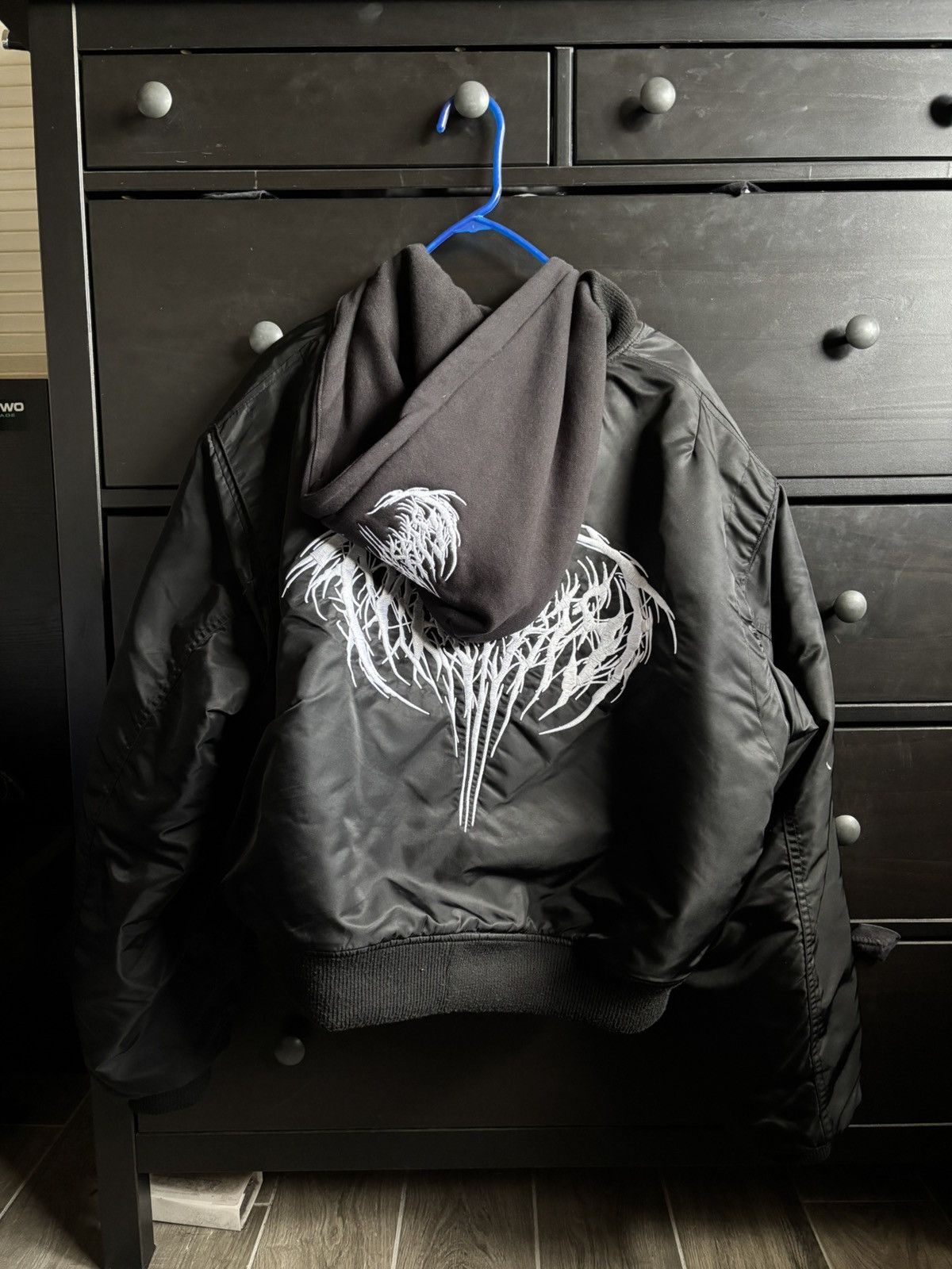 Playboi Carti NARCISSIST CROPPED BOMBER JACKET | Grailed