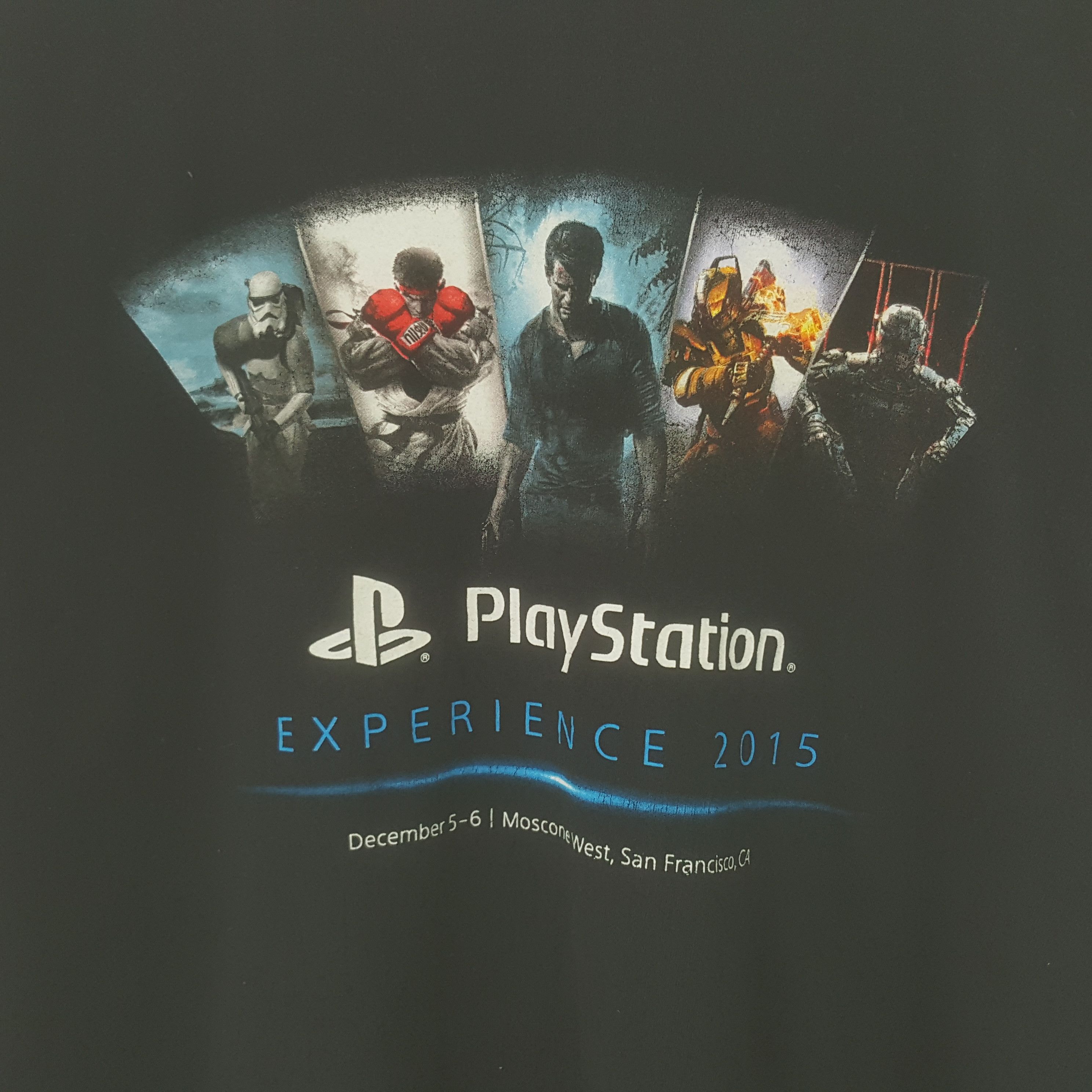 Playstation × The Game × Vintage Vintage Playstation Experience 2015 Sony Video Game Tshirt Size US XL / EU 56 / 4 - 2 Thumbnail