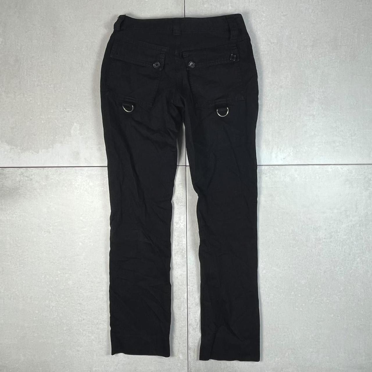 Dolce & Gabbana Dolce & Gabbana ss03 triple buckle black trousers Size 26" / US 2 / IT 38 - 3 Thumbnail