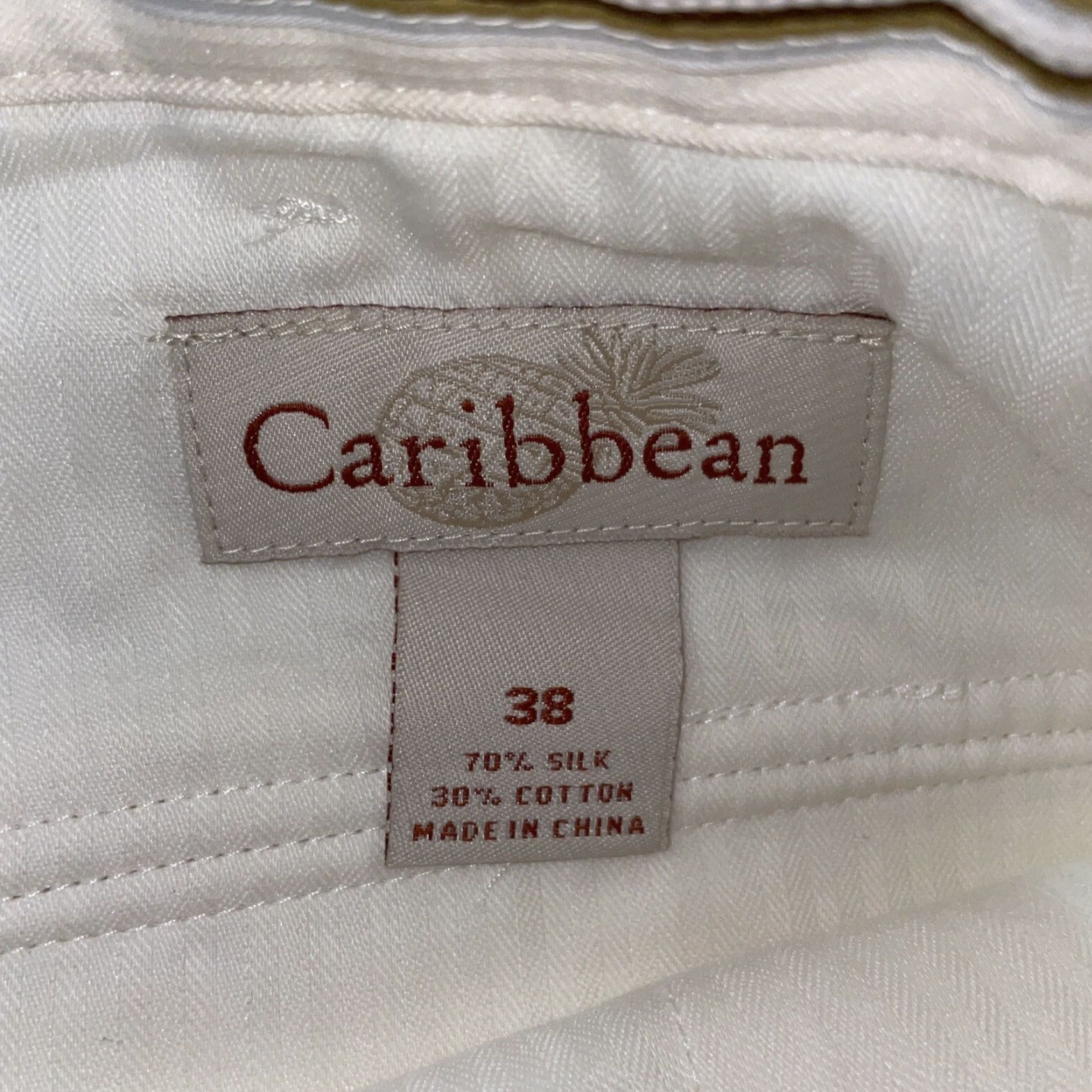 Vintage VINTAGE Caribbean classic silk blend shorts Mens 38 NWT White Silk Men Shorts 38 NWT Size US 38 / EU 54 - 3 Thumbnail