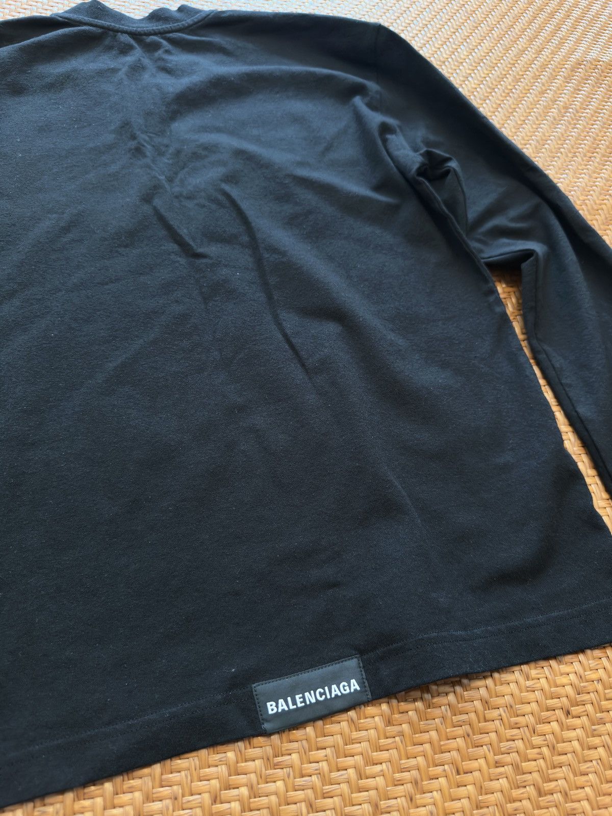 Balenciaga Balenciaga Tab Peeling Stretch Jersey Size US XXL / EU 58 / 5 - 4 Thumbnail