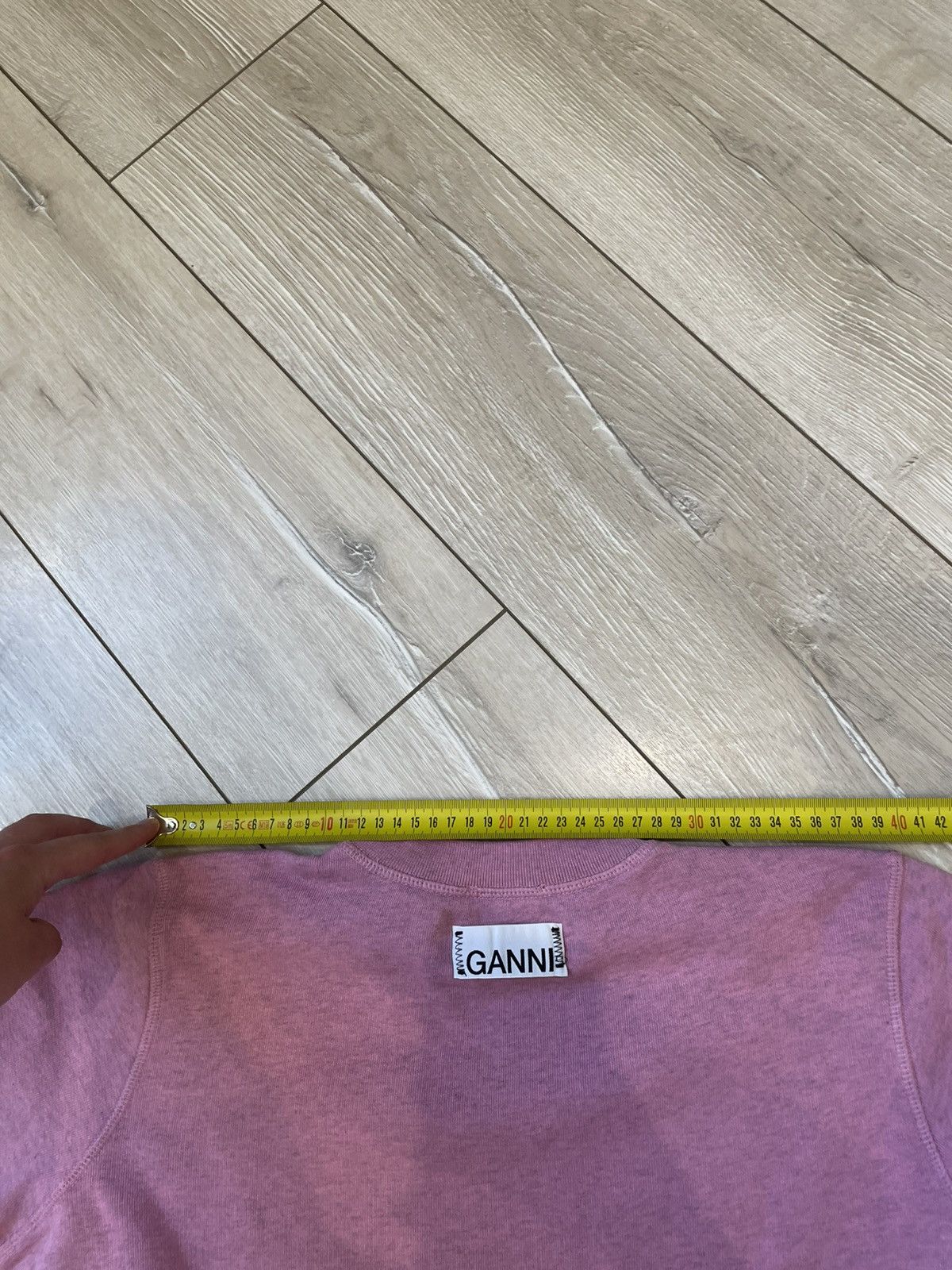 Ganni Ganni Women's Isoli Sweatshirt - Moonlight Mauve Size S / US 4 / IT 40 - 15 Thumbnail