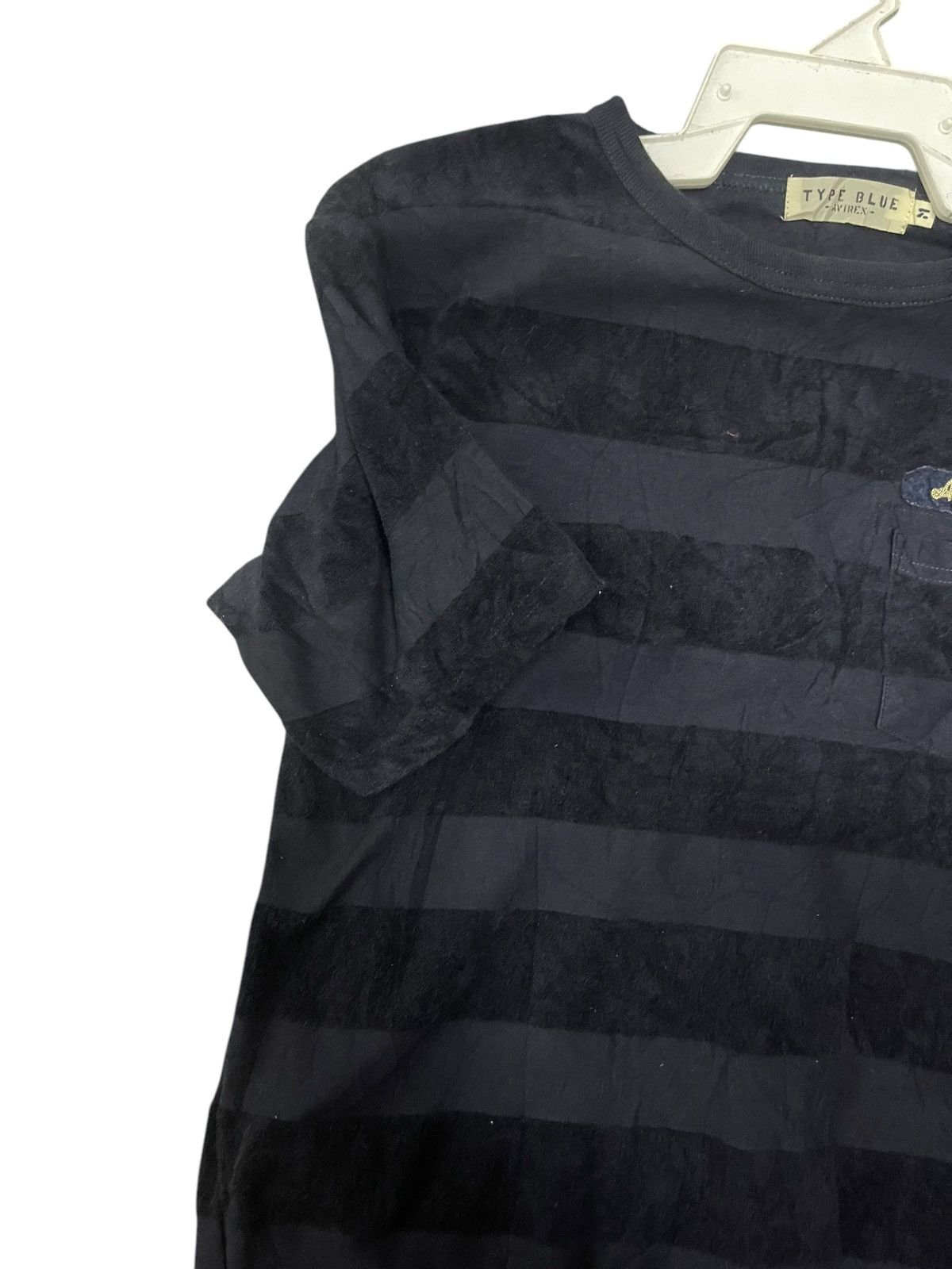Avirex × Japanese Brand Type Blue Avirex Stripes Tshirt Size US M / EU 48-50 / 2 - 3 Thumbnail