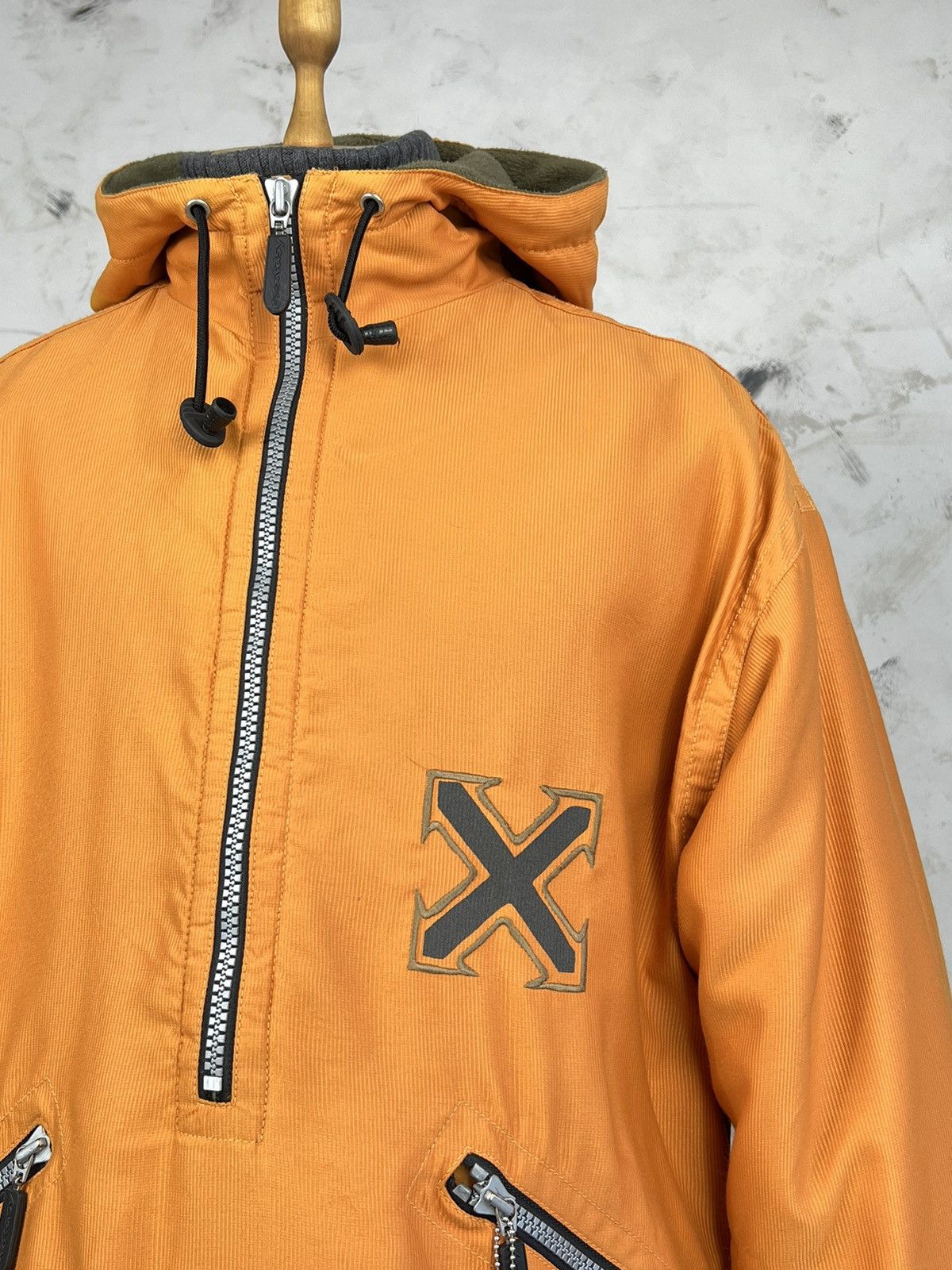 Vintage Vintage Exxtasy Orange Anorak Jacket Size M - L Size US M / EU 48-50 / 2 - 7 Thumbnail