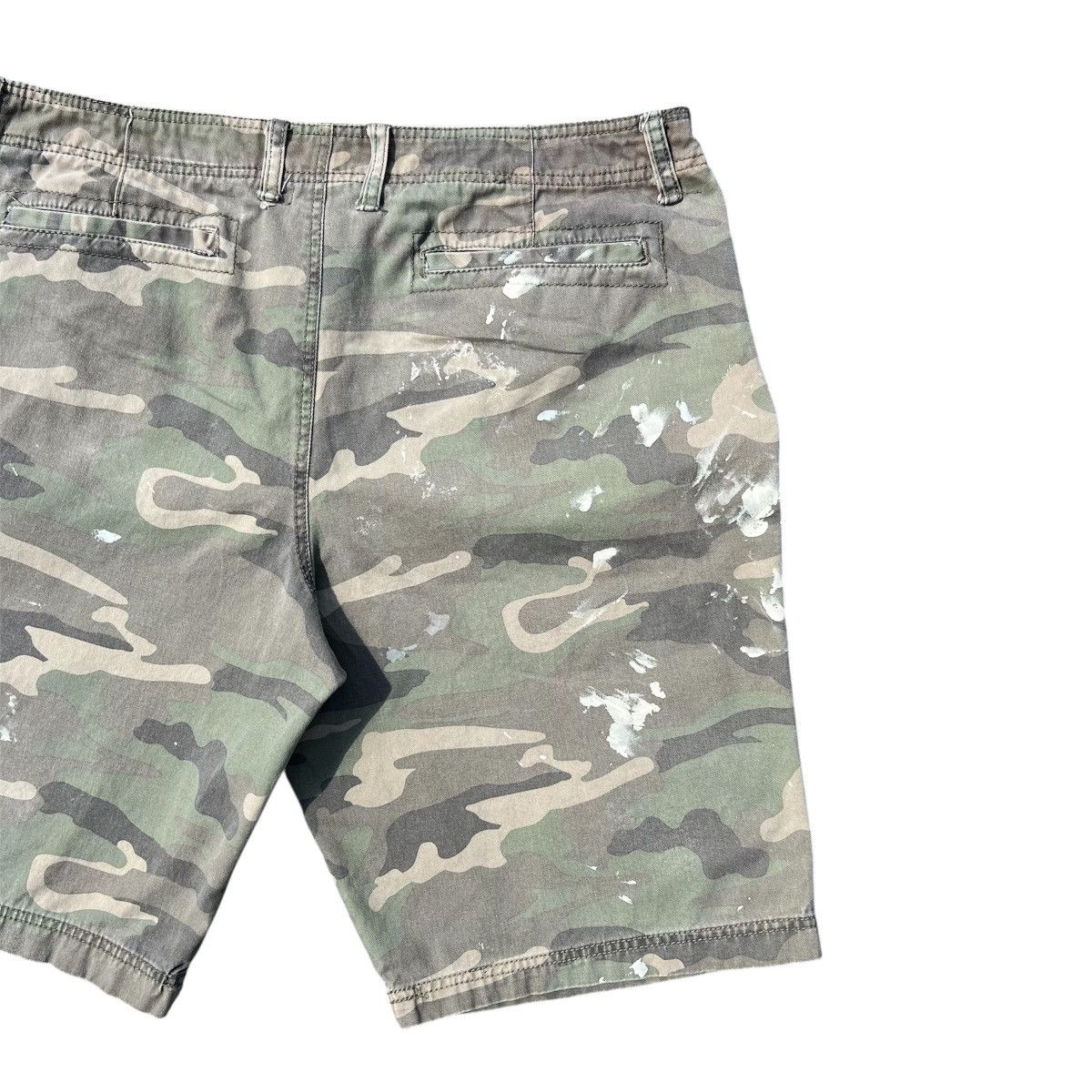 Vintage Vintage Faded Painter Camo Cargo Shorts Size US 42 / EU 58 - 6 Thumbnail