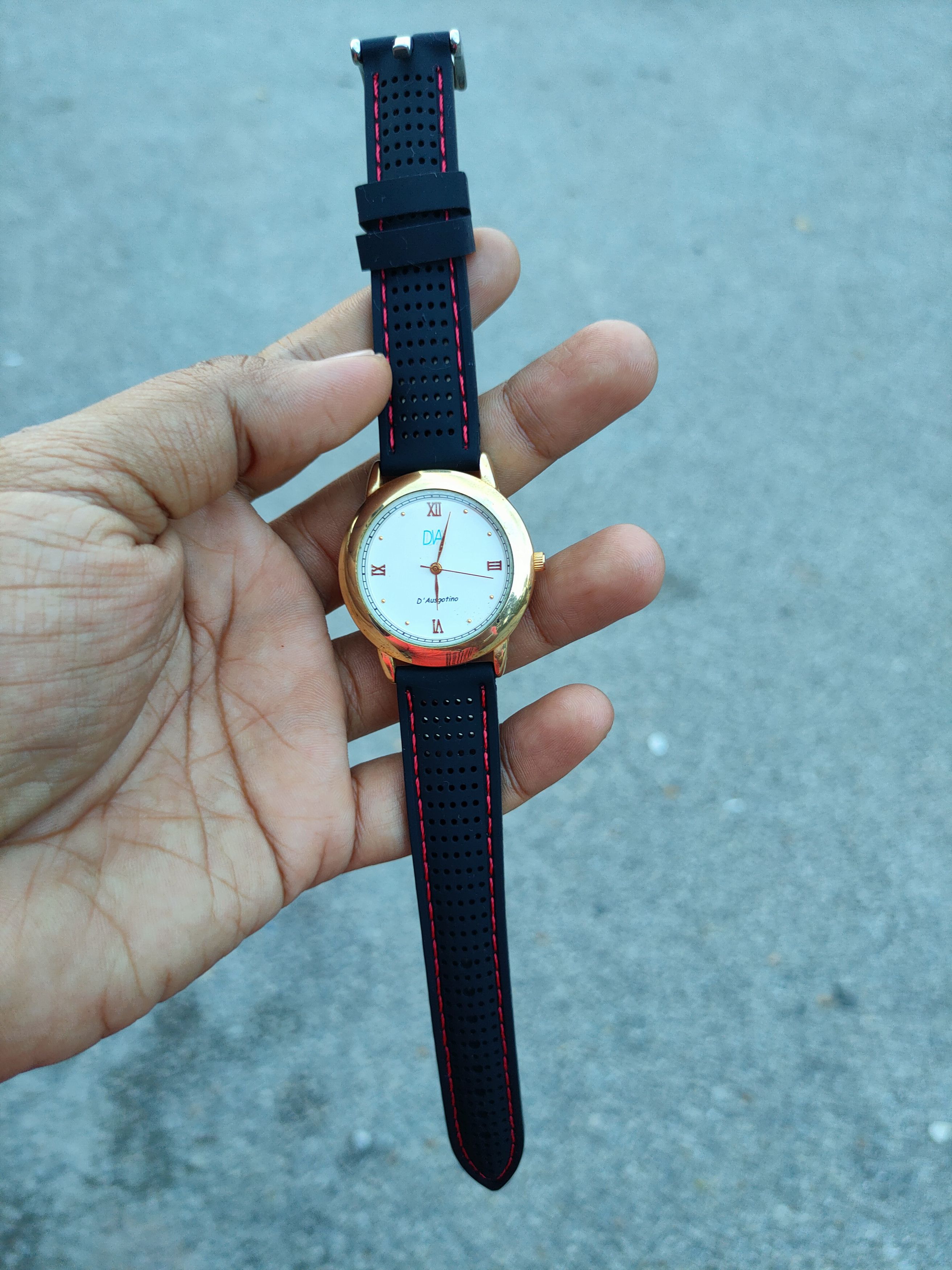 Japanese Brand × Vintage D'Ausgotino designer gold japan watch Size ONE SIZE - 2 Thumbnail