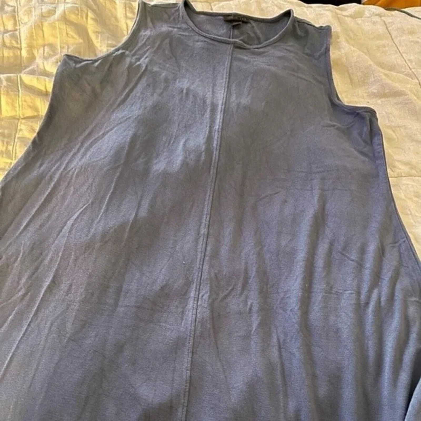 J. Jill J Jill Wearever Collection rayon sleeveless blue maxi dress. Size M / US 6-8 / IT 42-44 - 1 Thumbnail
