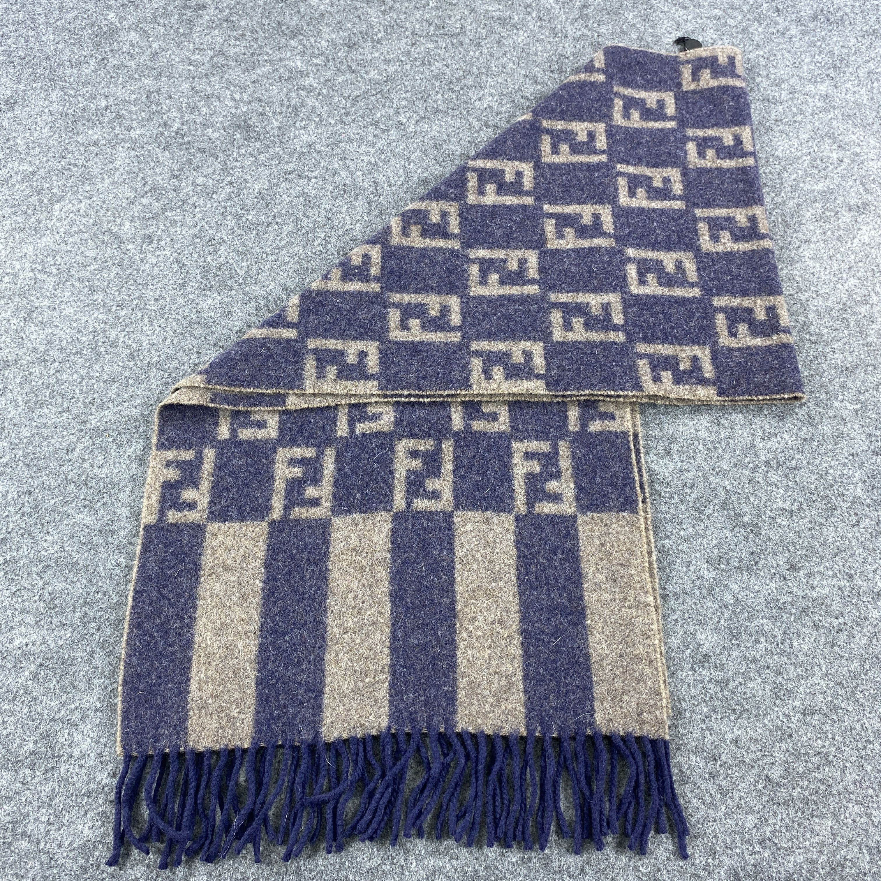 Fendi × Vintage GF10397 Fendi Scarf Neck Wear Muffler Size ONE SIZE - 6 Thumbnail