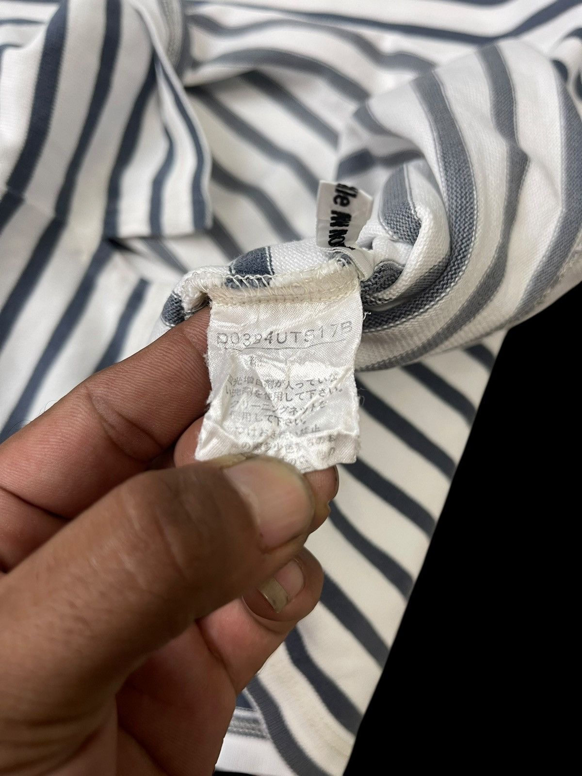 Mademoiselle Non Non Vintage Mademoiselle Non Non Issey Miyake Stripe Tshirt Size S / US 4 / IT 40 - 6 Thumbnail