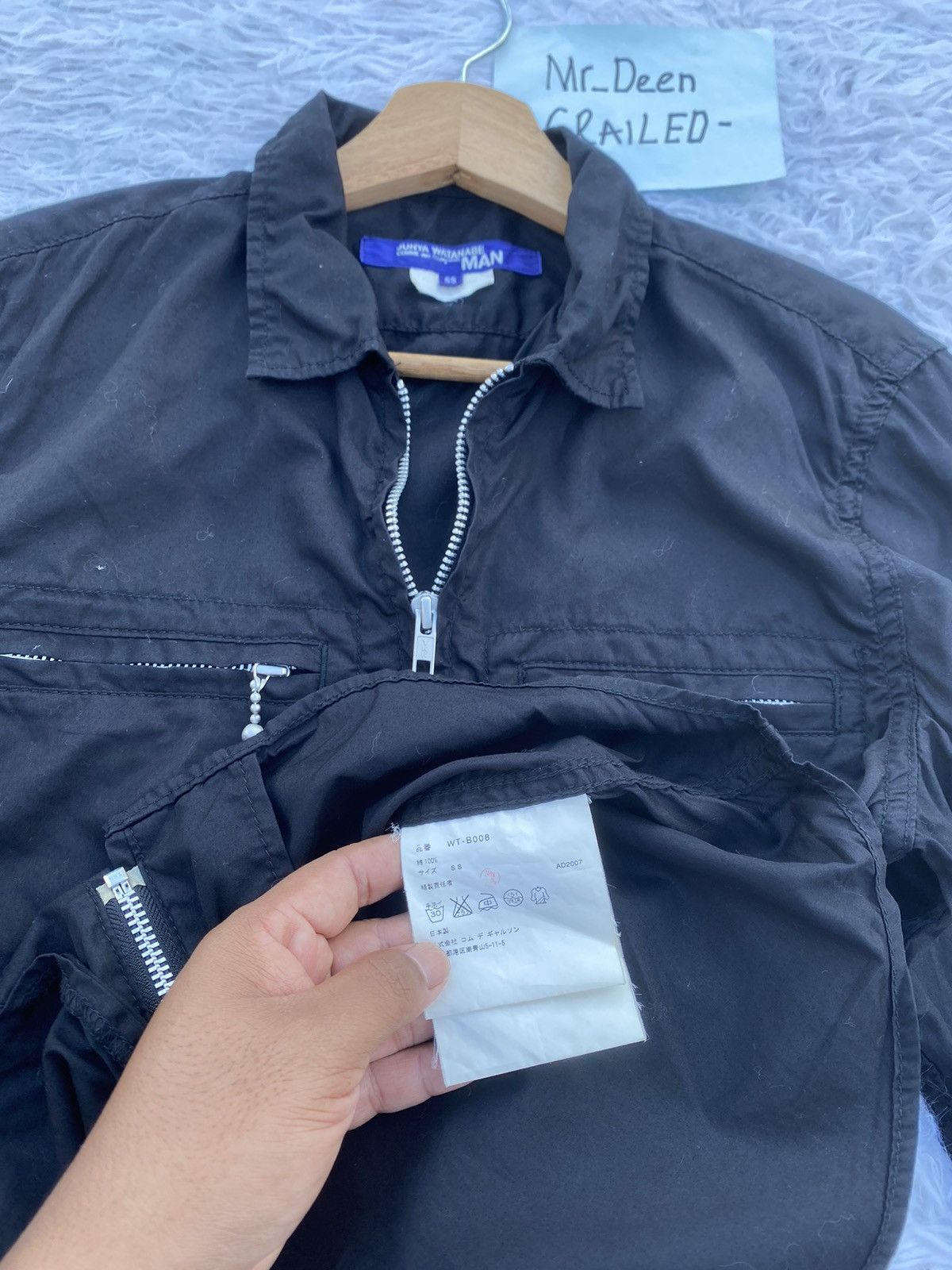 Comme des Garcons Junya Watanabe x CDGComme Des Garcons Longsleeve Zip Shirt Size US S / EU 44-46 / 1 - 15 Thumbnail