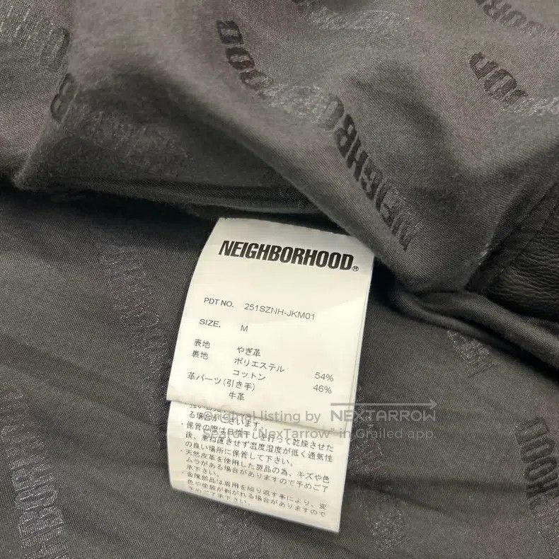 Neighborhood Neighborhood Leather Jacket Size US M / EU 48-50 / 2 - 5 Thumbnail