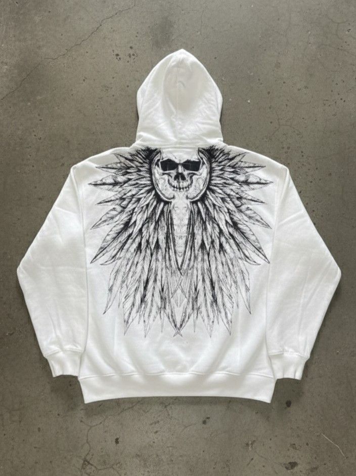 Affliction Vintage Y2K citizen earthSkull & Wings Graphic Zip-Up Hoodie Size US S / EU 44-46 / 1 - 2 Thumbnail