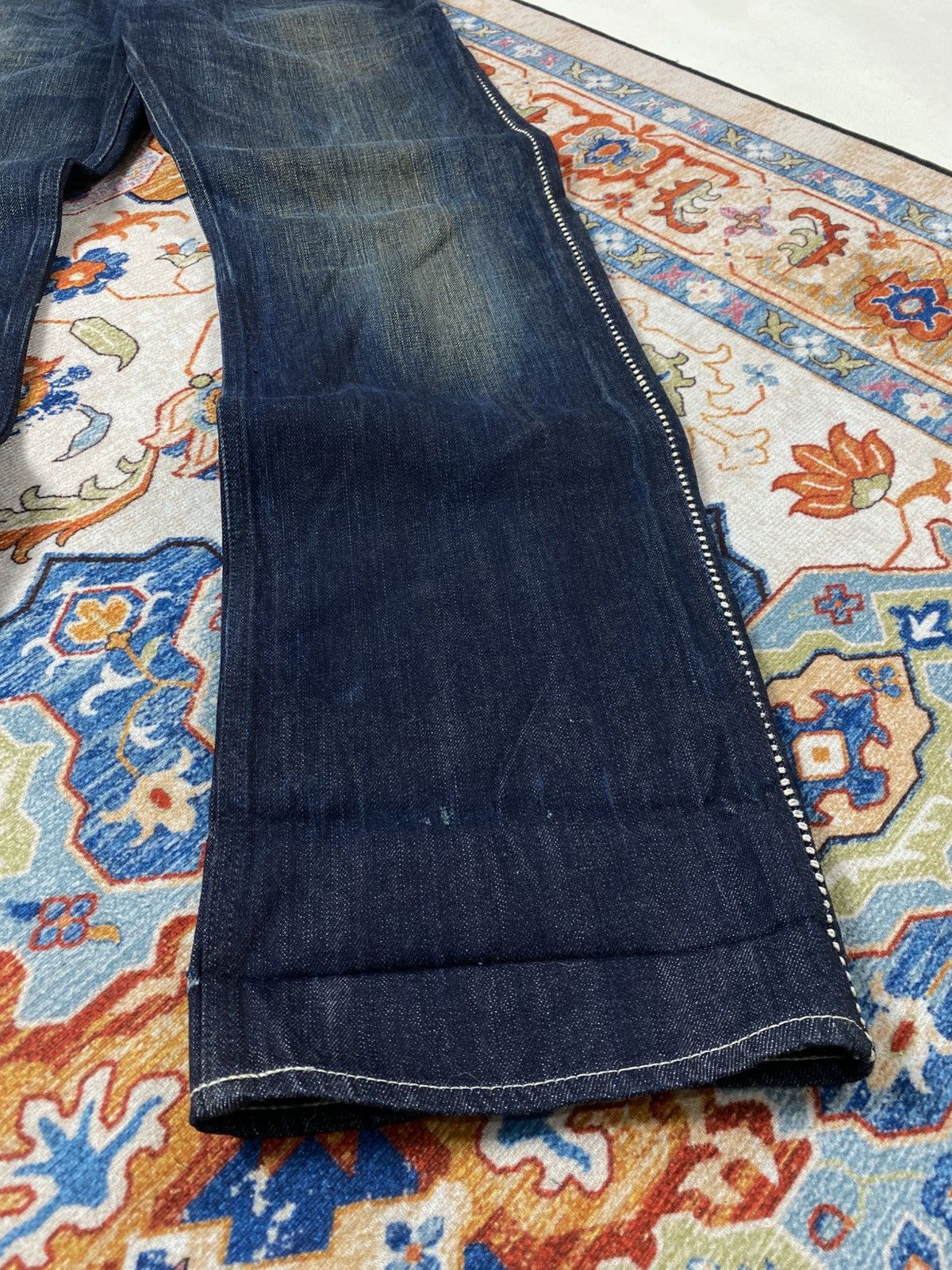 Japanese Brand One gravity selvedge carpenter jeans Size US 32 / EU 48 - 4 Thumbnail