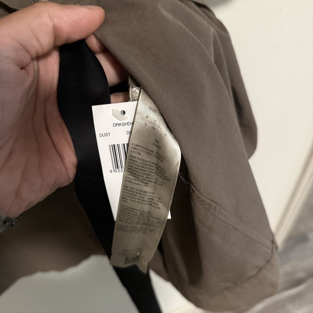Rick Owens Drkshdw rick owens button up shirt magnum tommy Size US S / EU 44-46 / 1 - 6 Thumbnail