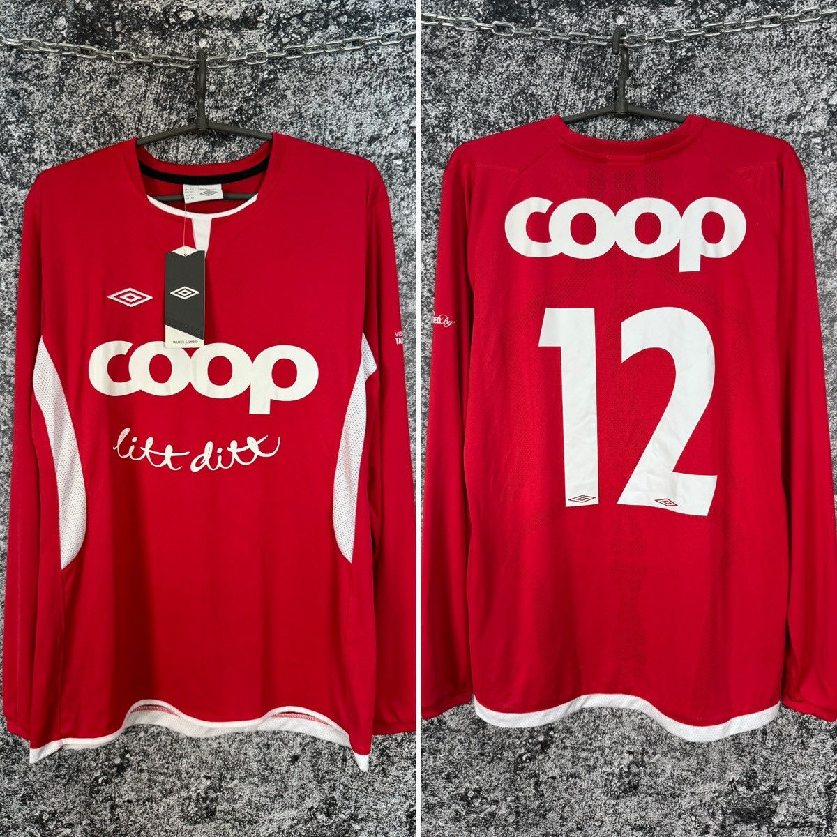 Umbro Umbro Coop Vision Tailored Long Sleeve T-Shirt Soccer Sz 40 Size US S / EU 44-46 / 1 - 1 Thumbnail