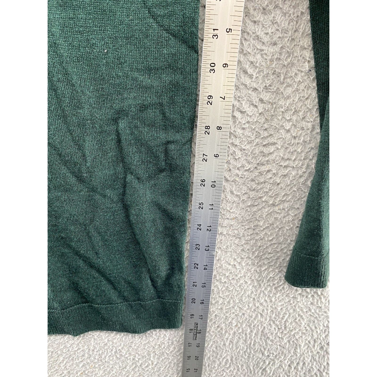 Apt. 9 VINTAGE Mens APT.9 Merino Blend Green Slim Fit V-Neck Long Sleeve Sweater SZ XL Soft NEW Size US XL / EU 56 / 4 - 5 Thumbnail