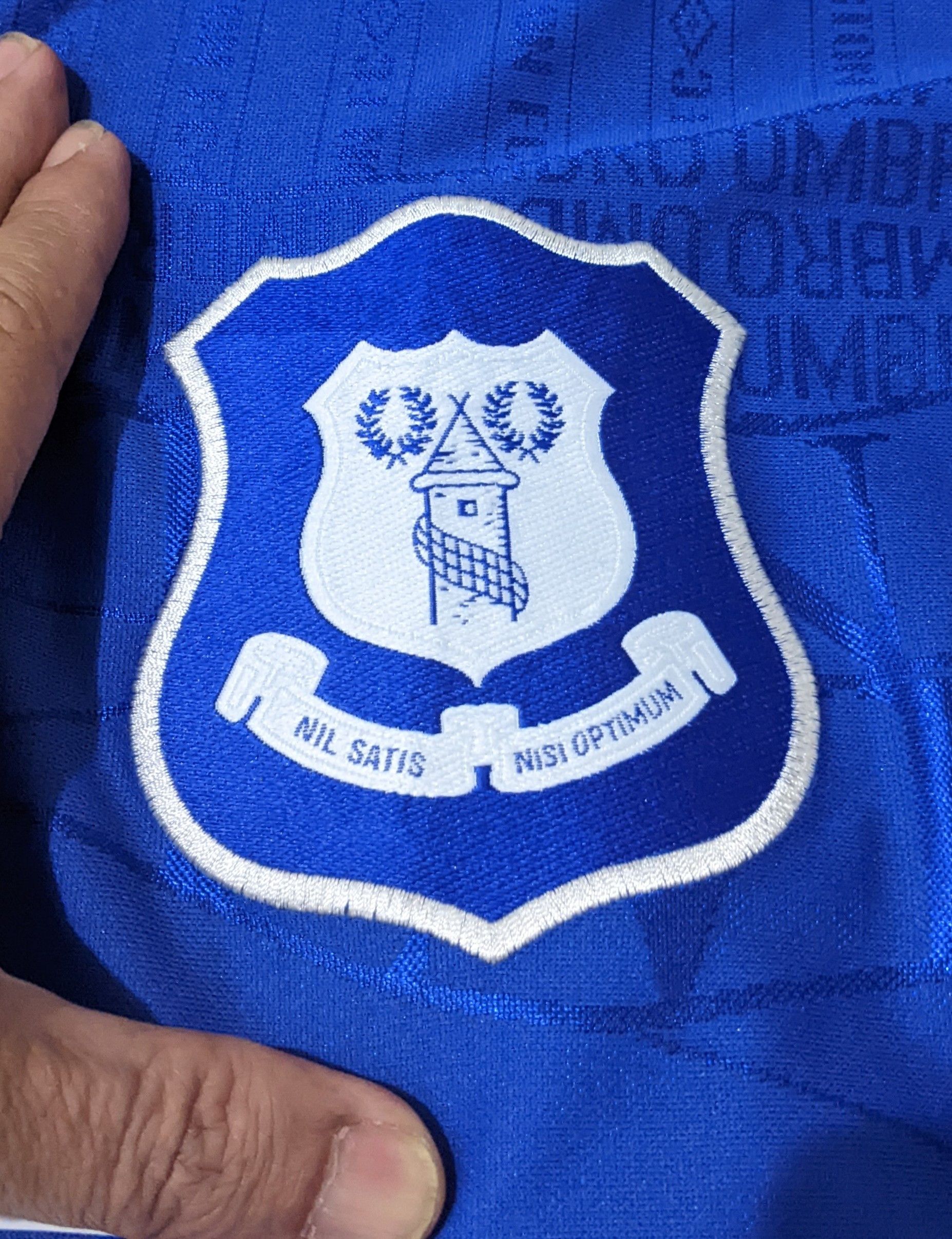 Umbro Jersey Everton 1995-97 home kanchelskis football shirt Size US M / EU 48-50 / 2 - 9 Thumbnail