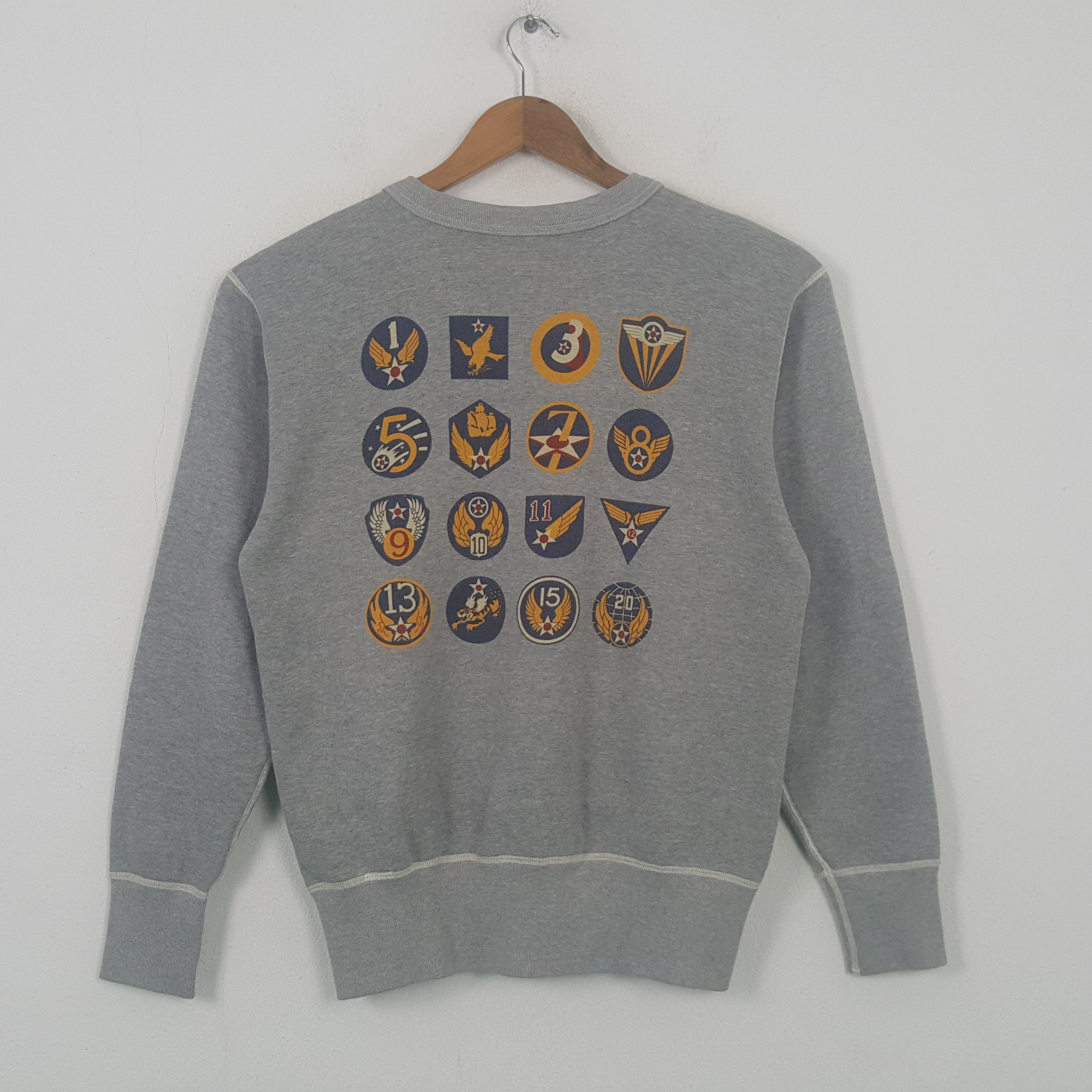 Buzz Rickson's Vintage Buzz Ricksons USAF Army Sweatshirt 33 Size US M / EU 48-50 / 2 - 1 Thumbnail