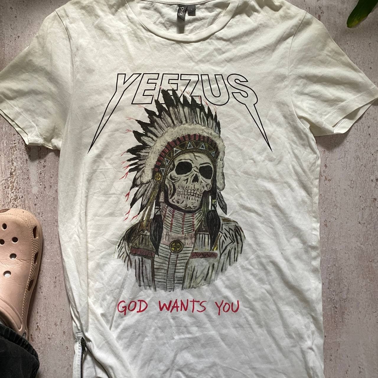 Rap Tees VINTAGE Y2K YEEZUS GOD WANTS YOU KANYE WEST AMAZING TEE 286 Size US S / EU 44-46 / 1 - 2 Thumbnail