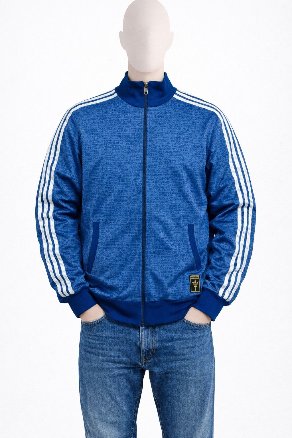 Adidas Adidas Vintage Track Olympic Jacket Size M Monogram Size US M / EU 48-50 / 2 - 1 Thumbnail