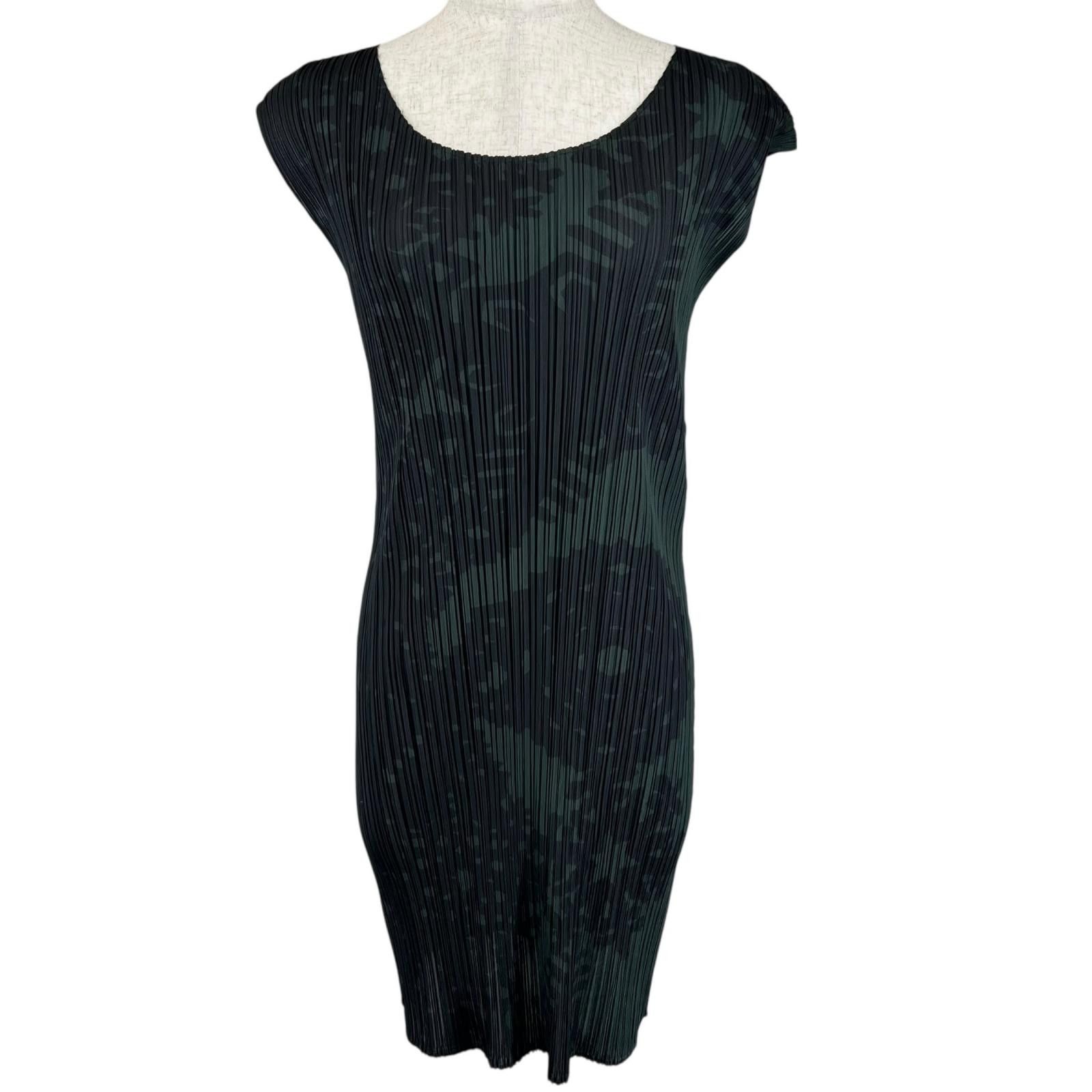Issey Miyake Issey Miyake PLEATS PLEASE PLEATS PLEASE polyester dress Textile Dresses PP43-JT806 DUTY FREE for USA Size ONE SIZE - 1 Thumbnail