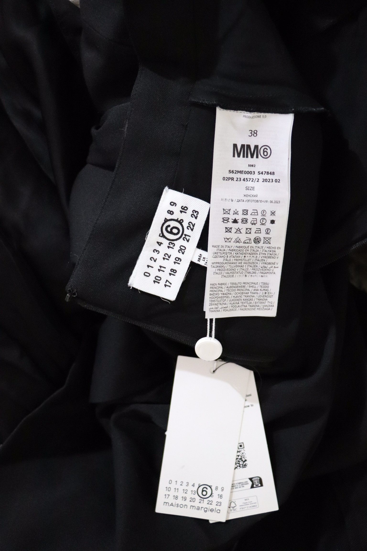 MM6 MM6 Maison Margiela layered asymmetric skirt Size 26" / US 2 / IT 38 - 12 Thumbnail