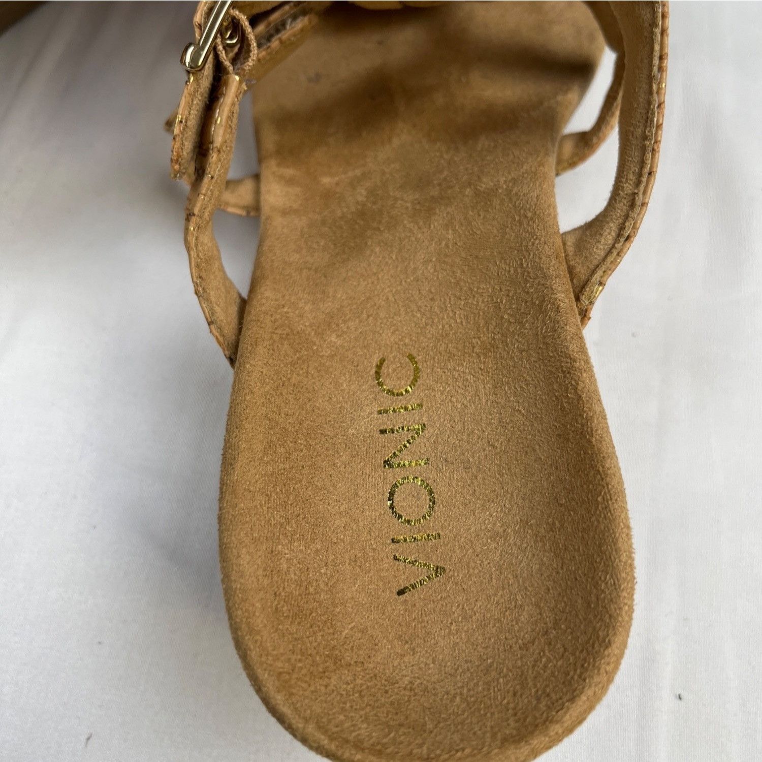 Vionic Vionic Radia Women's Tan Shoes/Wedge Sandals Sz 8 SKU 4428 Size US 8 / IT 38 - 6 Thumbnail