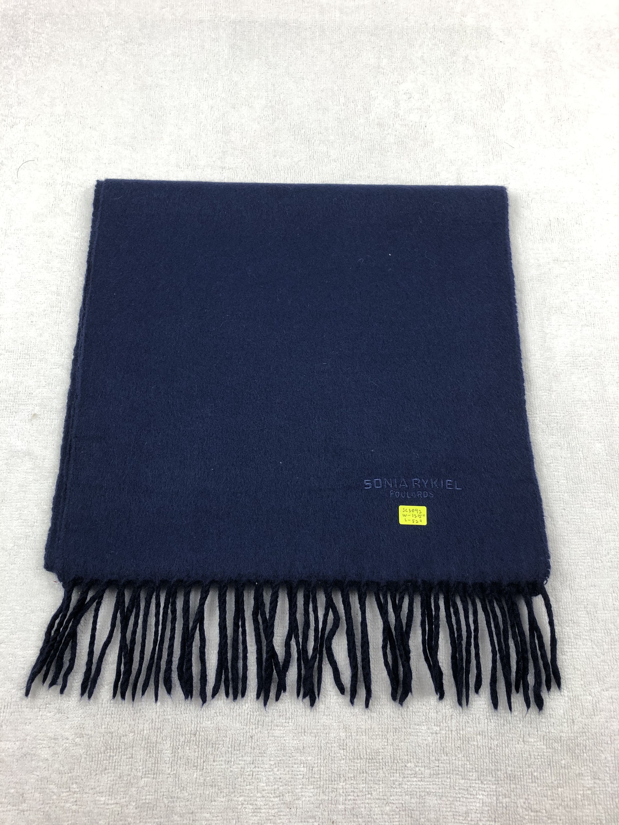 Sonia Rykiel × Vintage Sonia Rykiel Cashmere Scarf / Muffler / Neckwear Size ONE SIZE - 5 Thumbnail