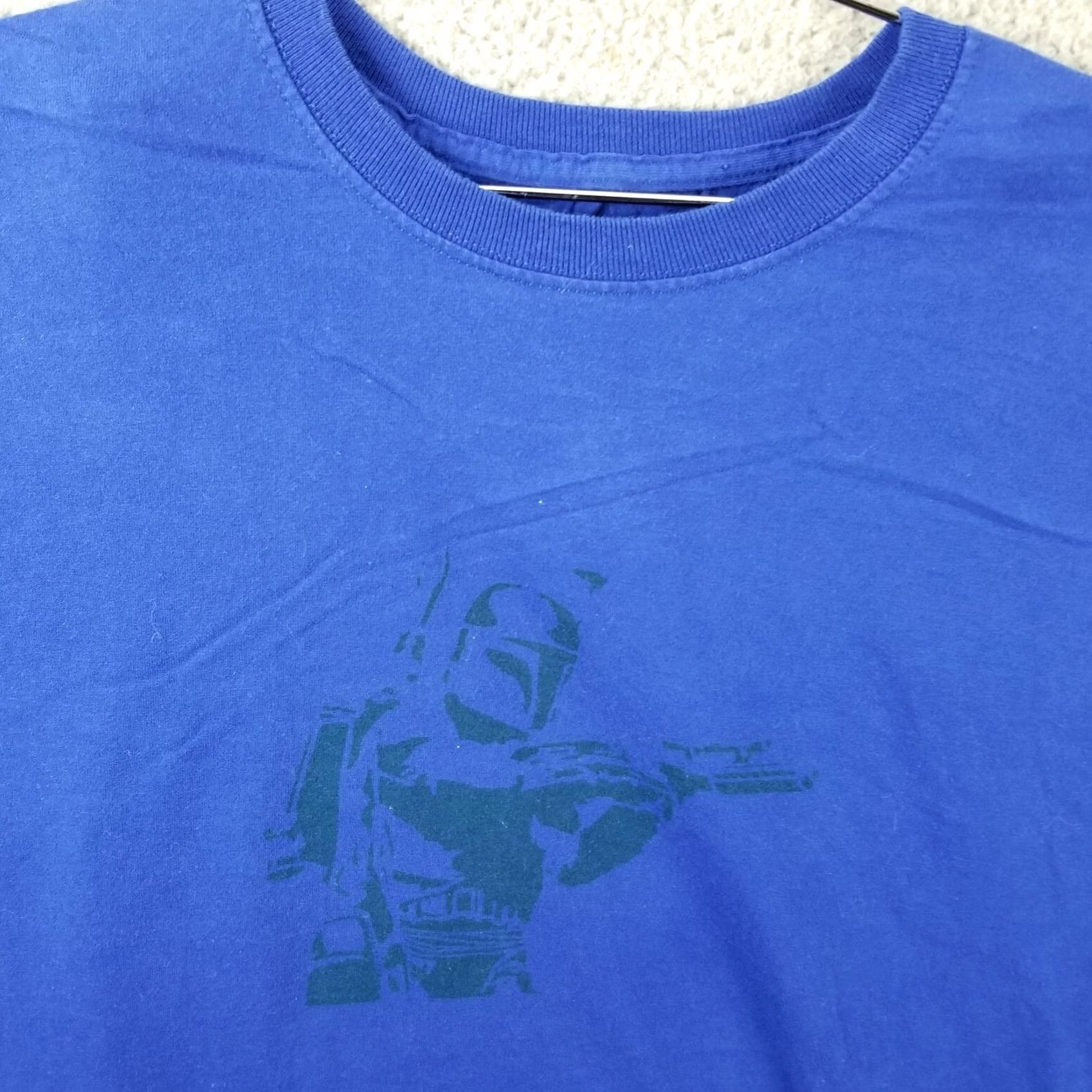 Fruit Of The Loom Boba Fett Shirt Men XL Purple Star Wars FOTL Tee Size US XL / EU 56 / 4 - 2 Thumbnail